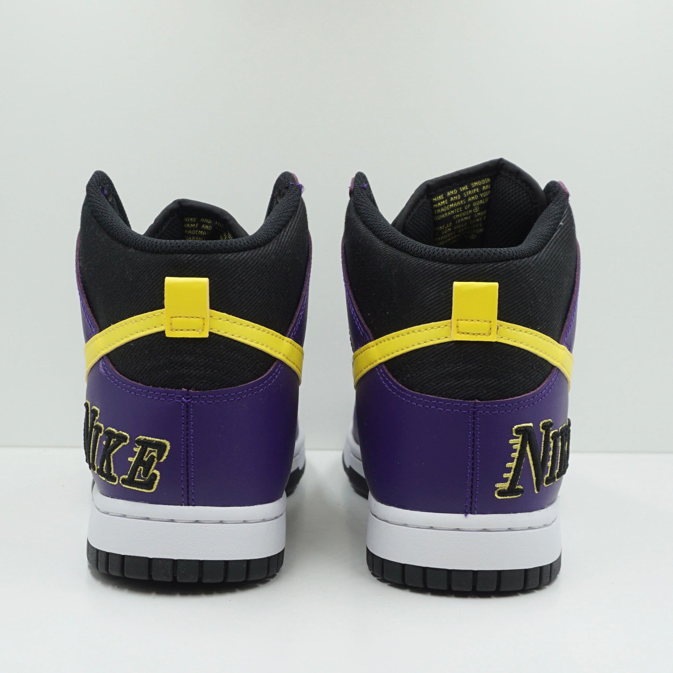 Nike Dunk High EMB Lakers