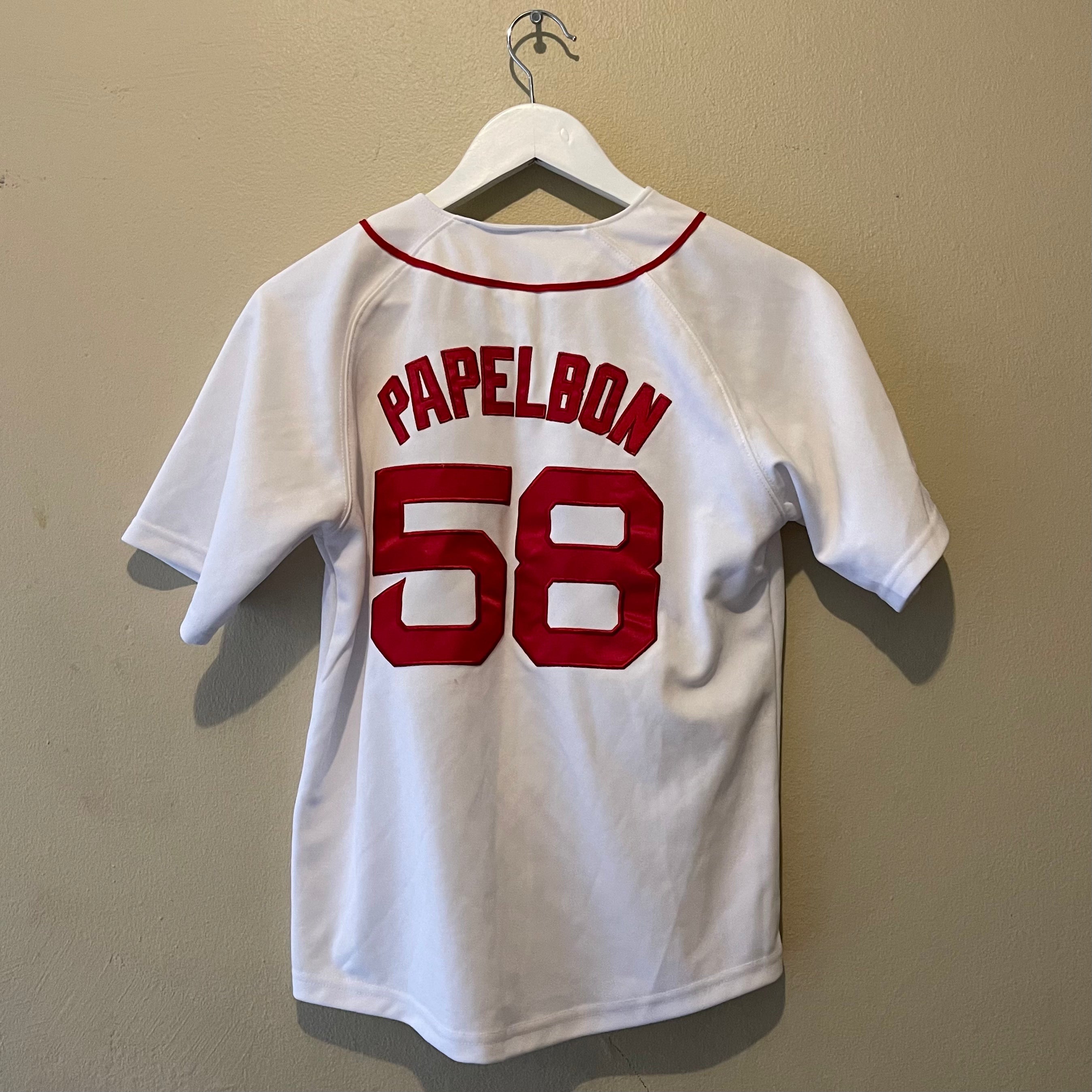 Majestic Boston Red Sox Papelbon #58 Baseball Jersey (Youth)