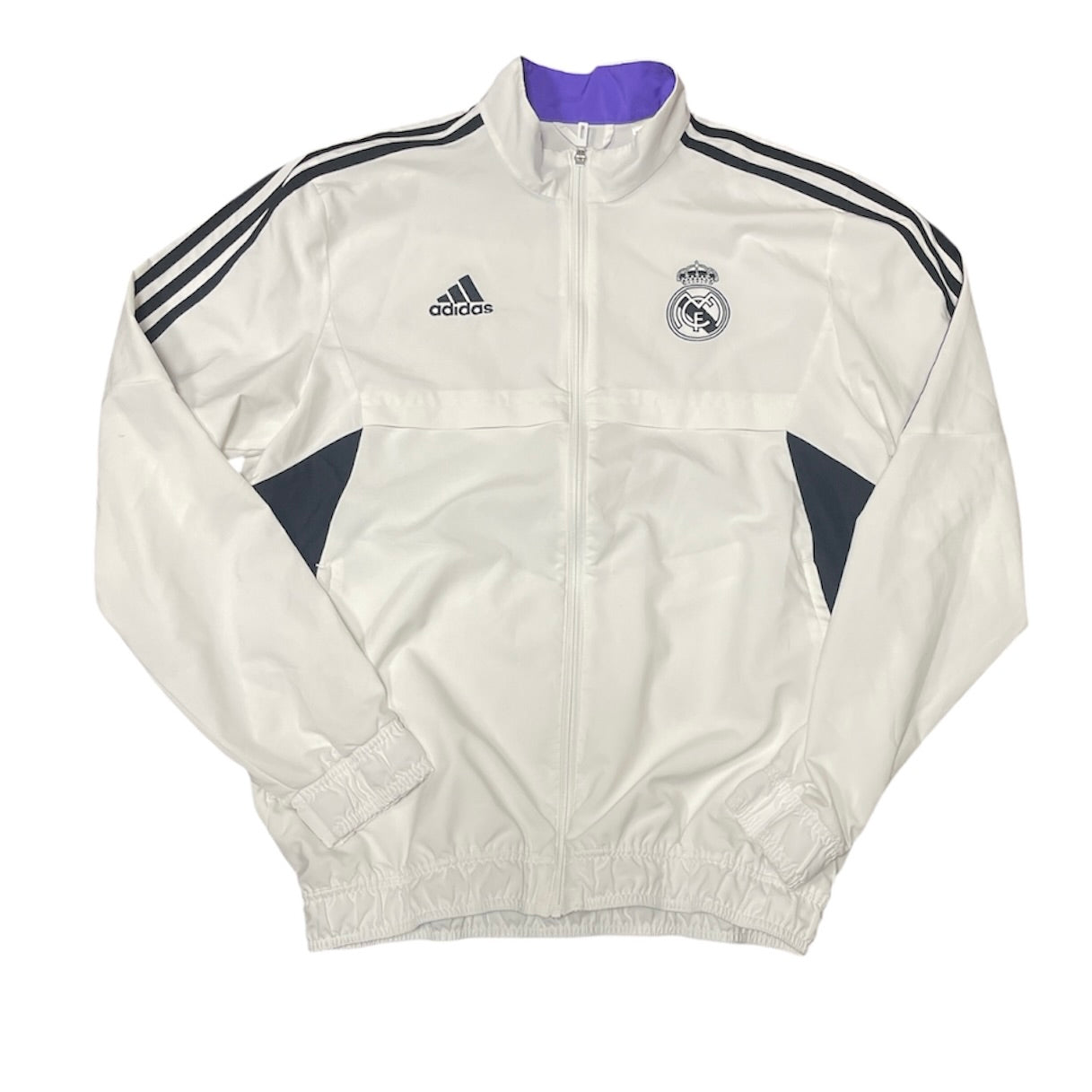 Adidas Real Madrid 2022/2023 Pre Match Football Track Top