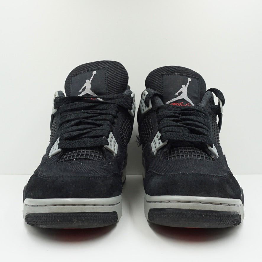 Jordan 4 Retro SE Black Canvas