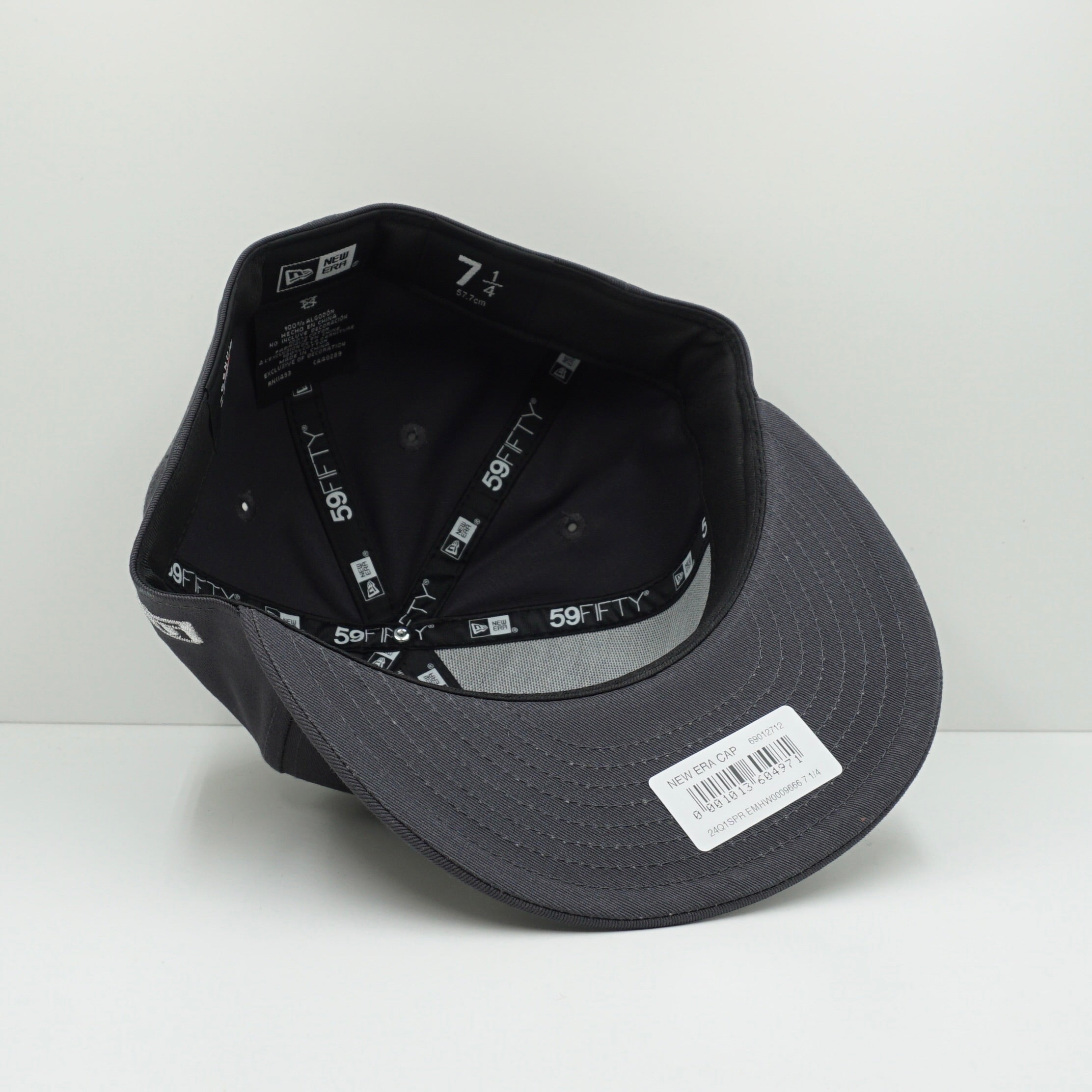 New Era New York Yankees Grey/Silver Fitted Cap