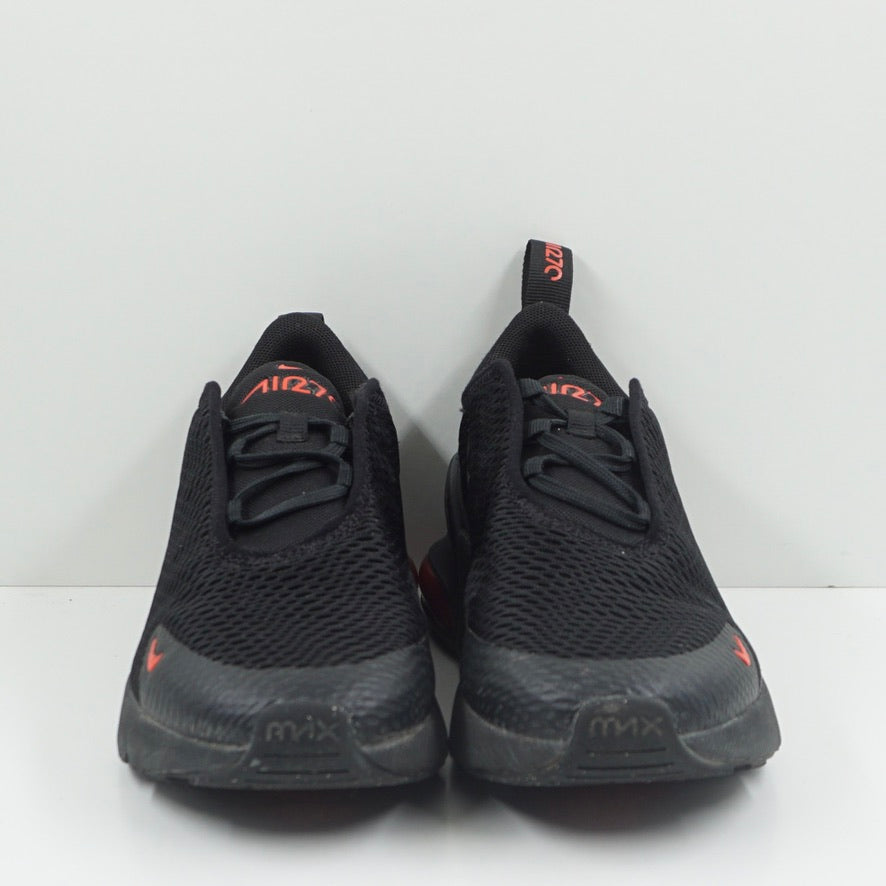 Nike Air Max 270 Multi-Swoosh Black Habanero Red (GS)