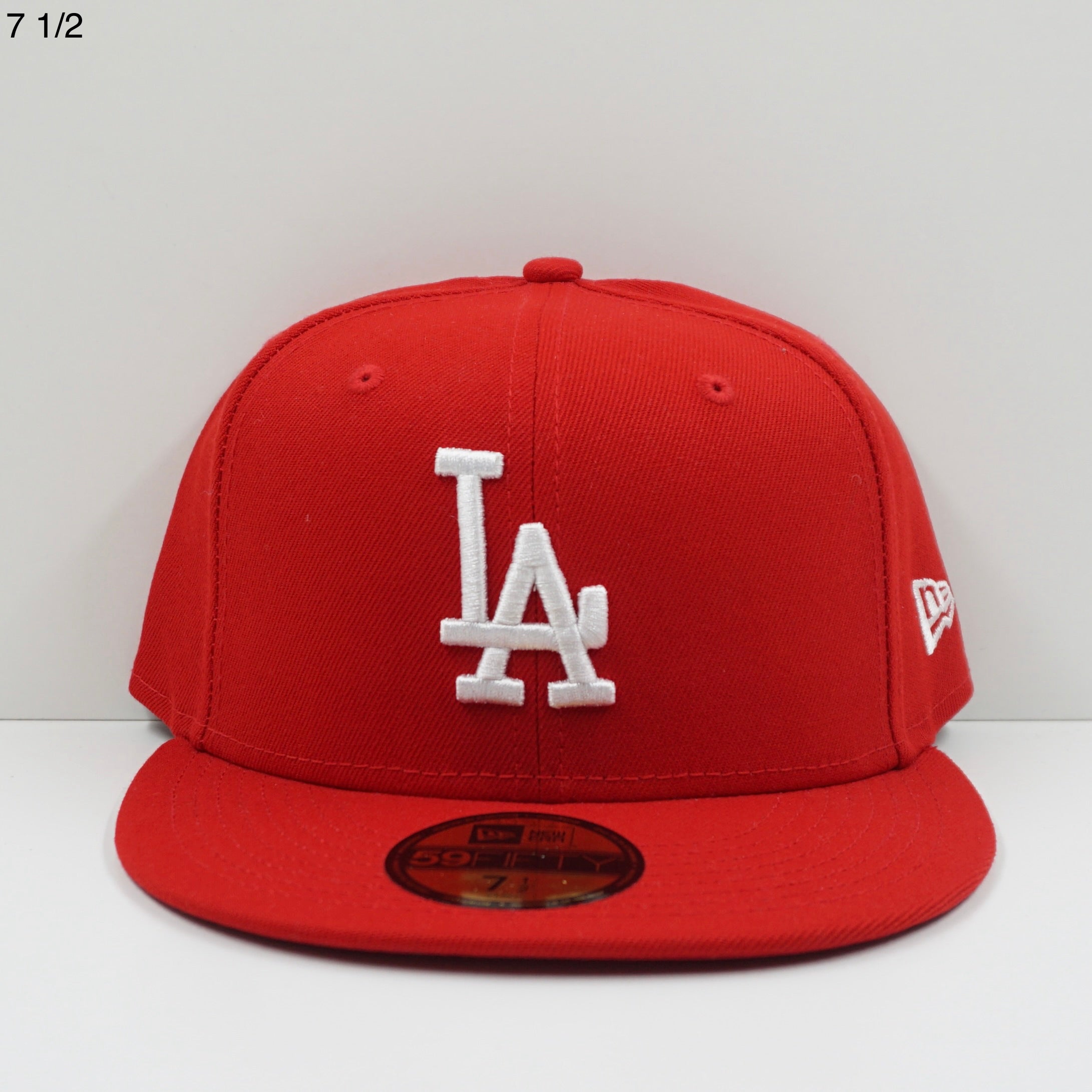 New Era Los Angeles Dodgers Red Fitted Cap