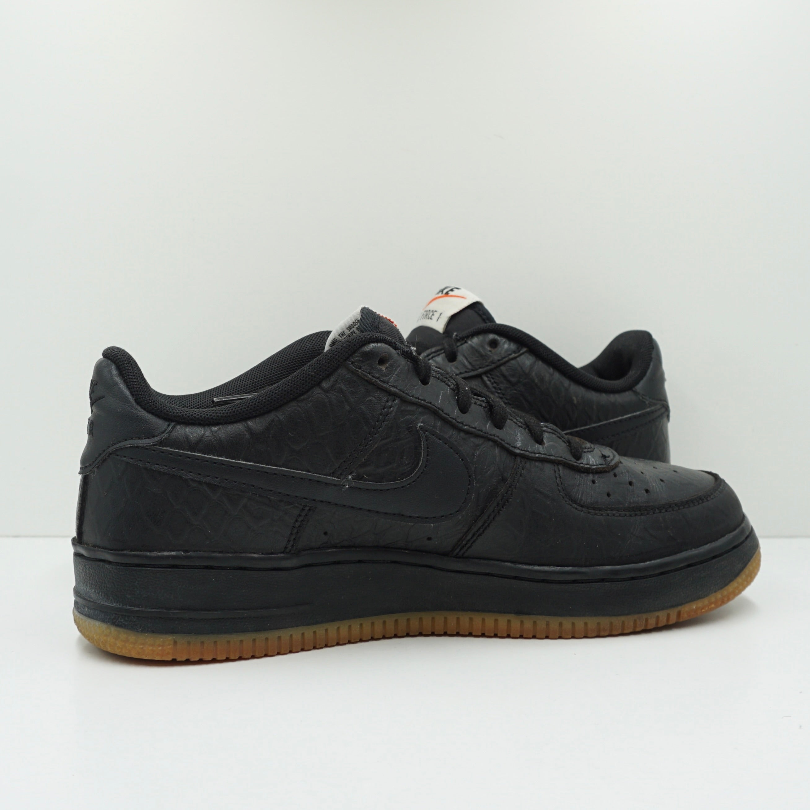 Nike Air Force 1 Croc Black Gum