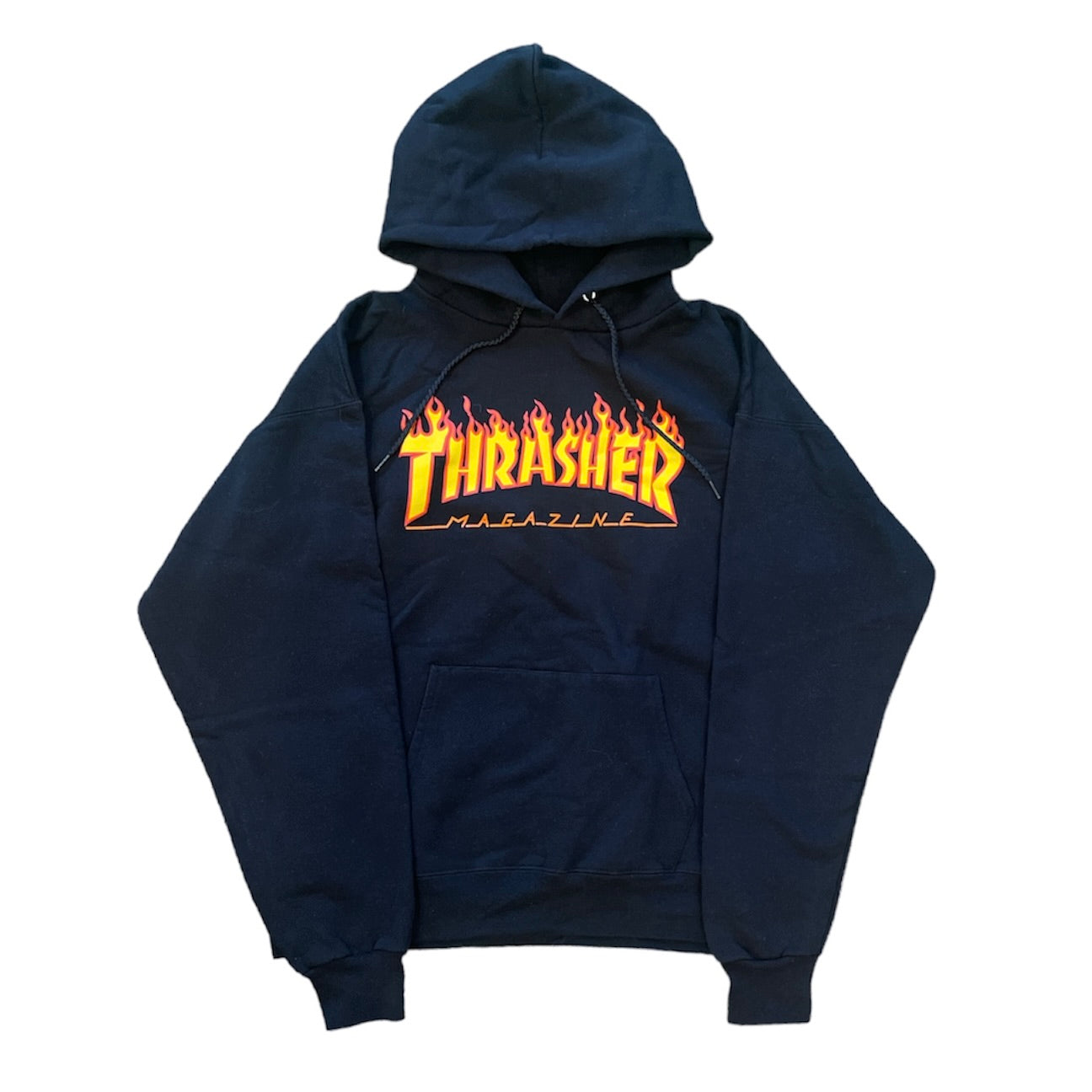 Thrasher Flame Logo Black Hoodie
