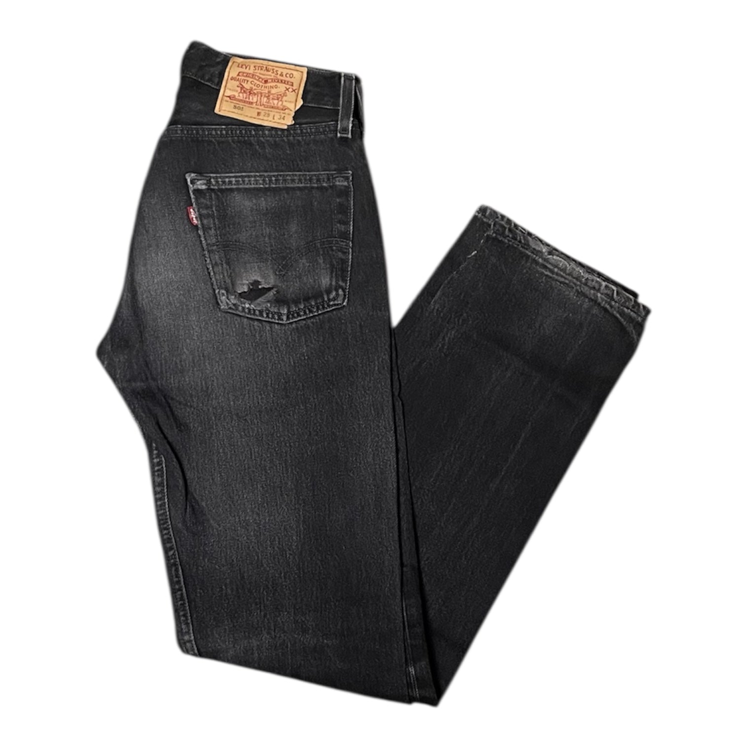 Vintage Levis Vintage Black 501 Jeans