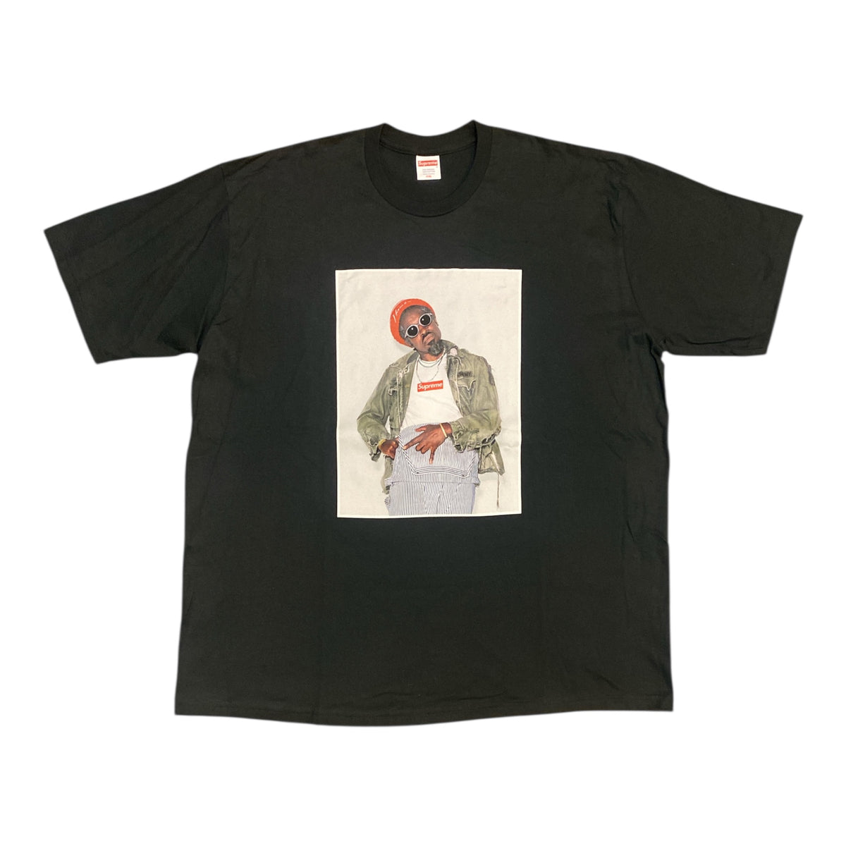 Supreme FW22 André 3000 Black Tshirt