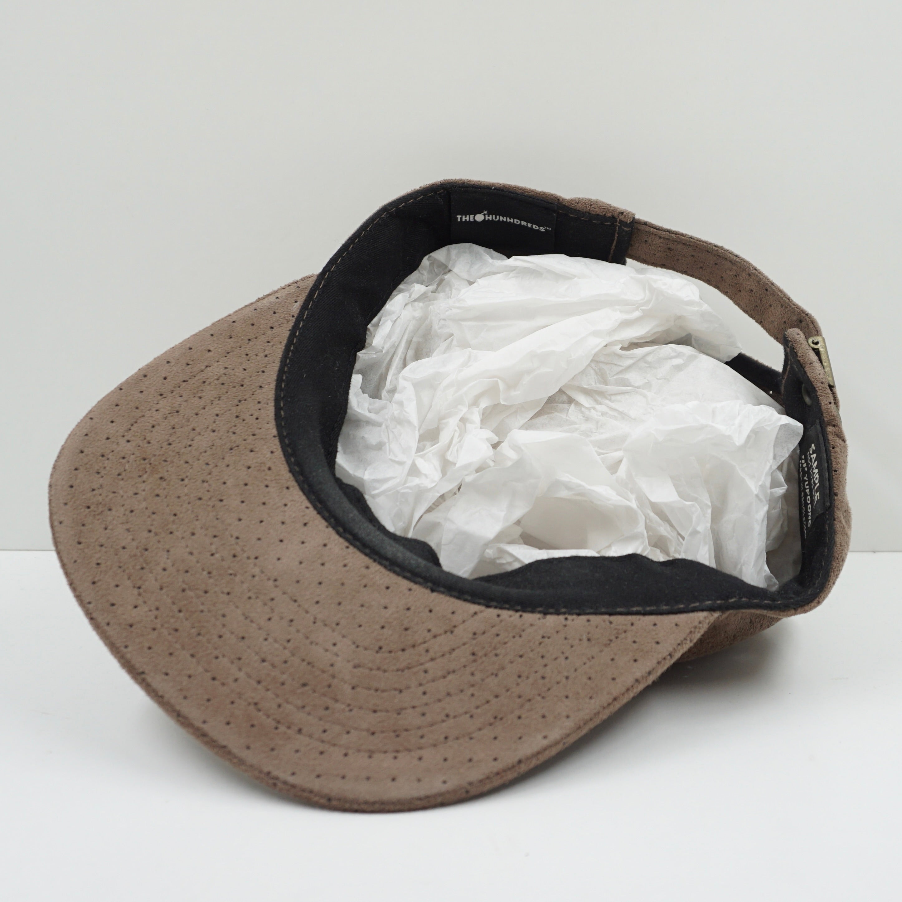 The Hundreds Bomb Badge Suede Cap