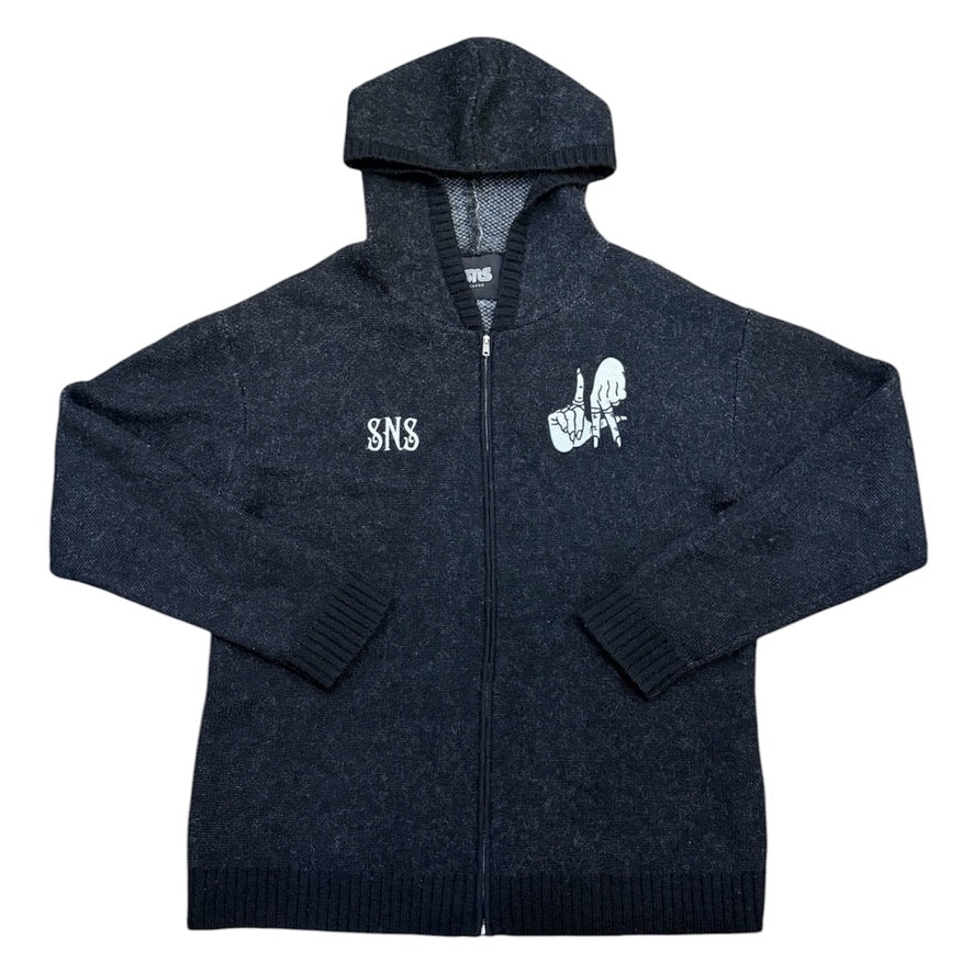 Sneakersnstuff x Estevan Oriol Knitted Cardigan Hoodie