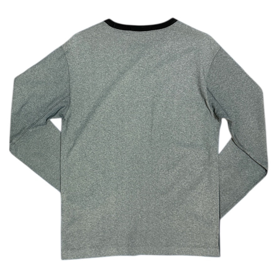 Stone Island SS19 Tela Placcata Logo Long Sleeve