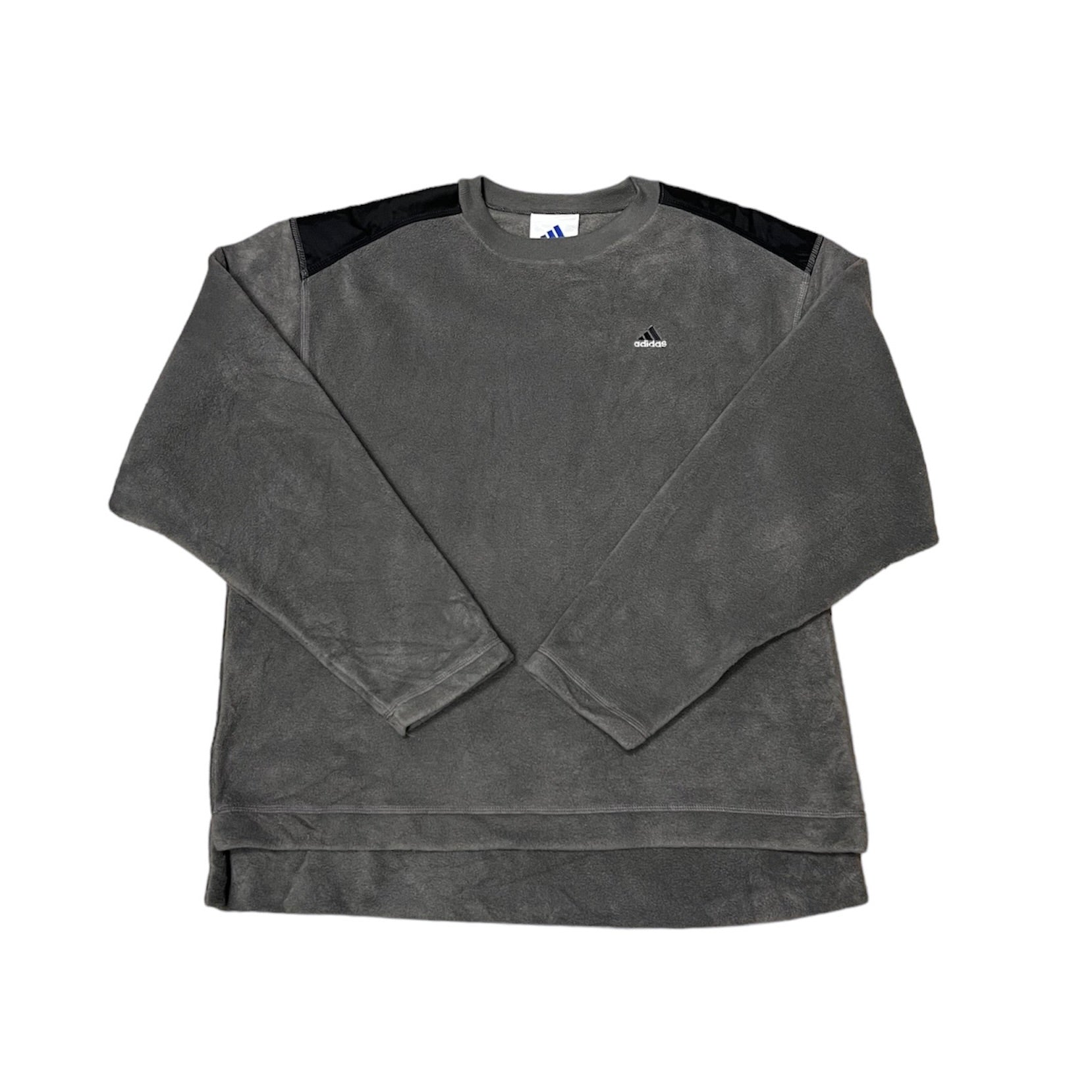 Vintage Adidas Grey Fleece Crewneck