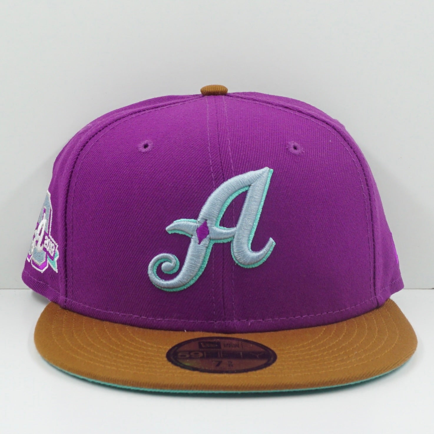 New Era Reno Aces Minor League Purple Brown Fitted Cap