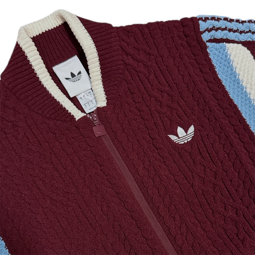 Adidas Wicons Shadow Red Off White Ash Blue Cardigan
