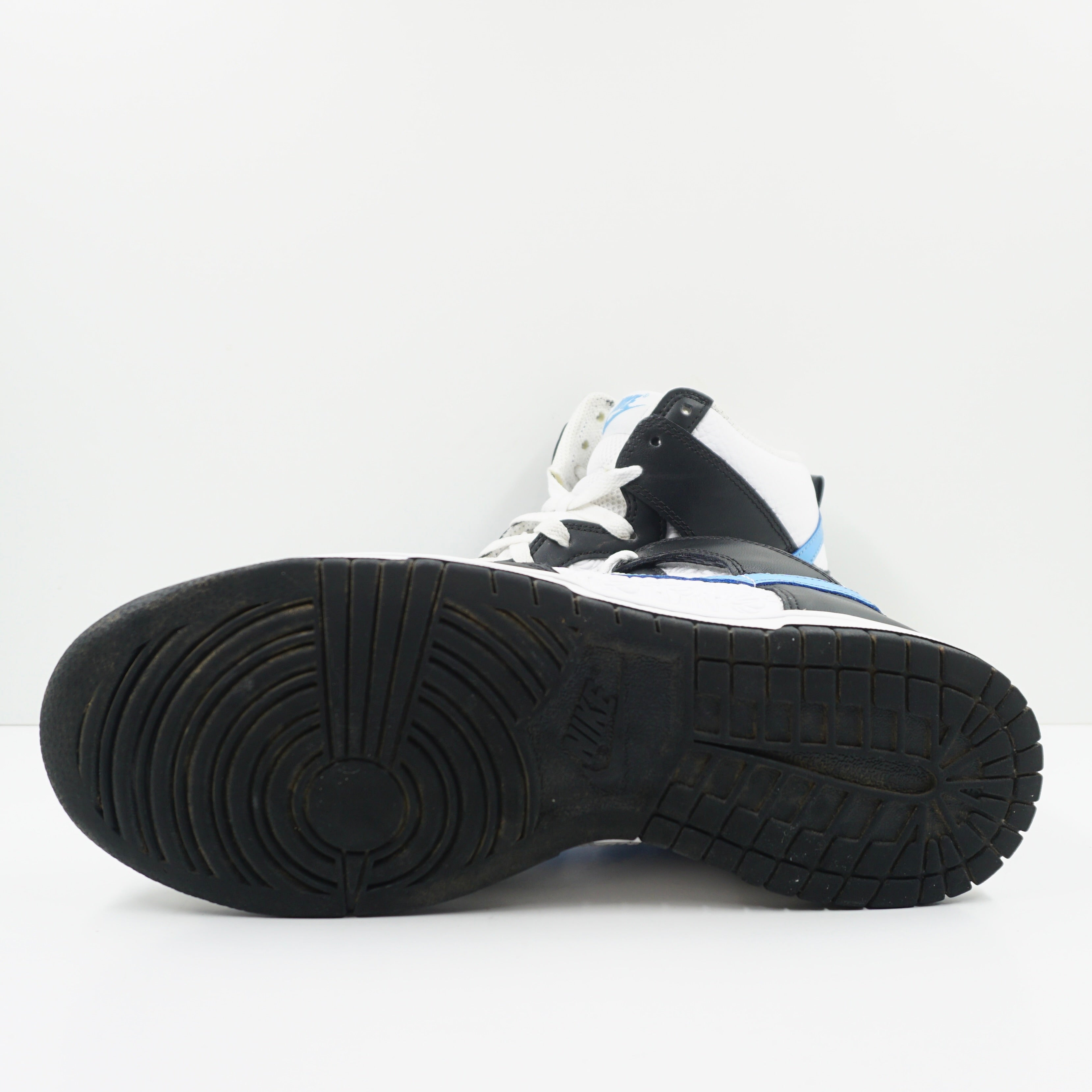 Nike Dunk High Retro FLC Black University Blue White