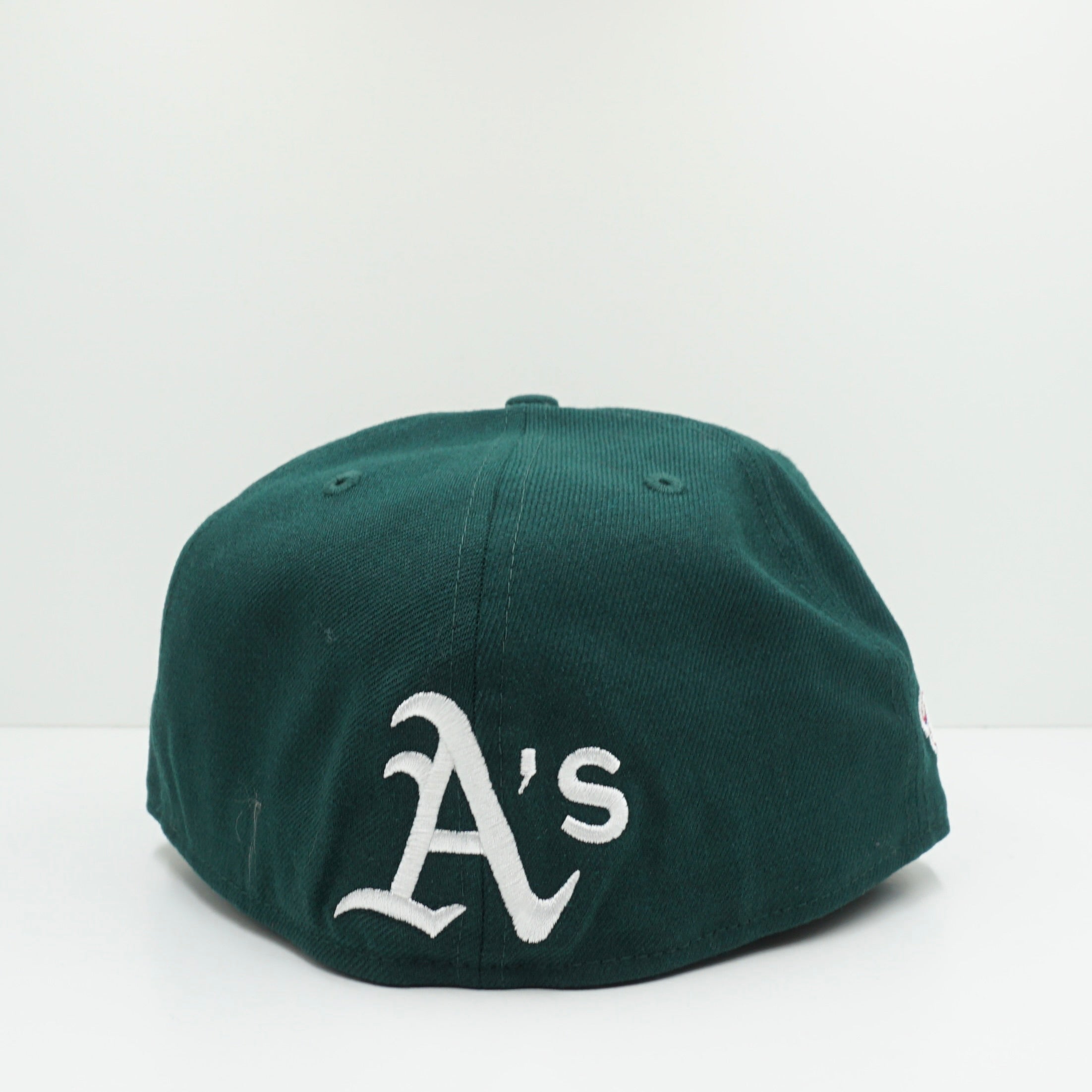 New Era Oakland A's World Series Reversed Green Fitted Cap
