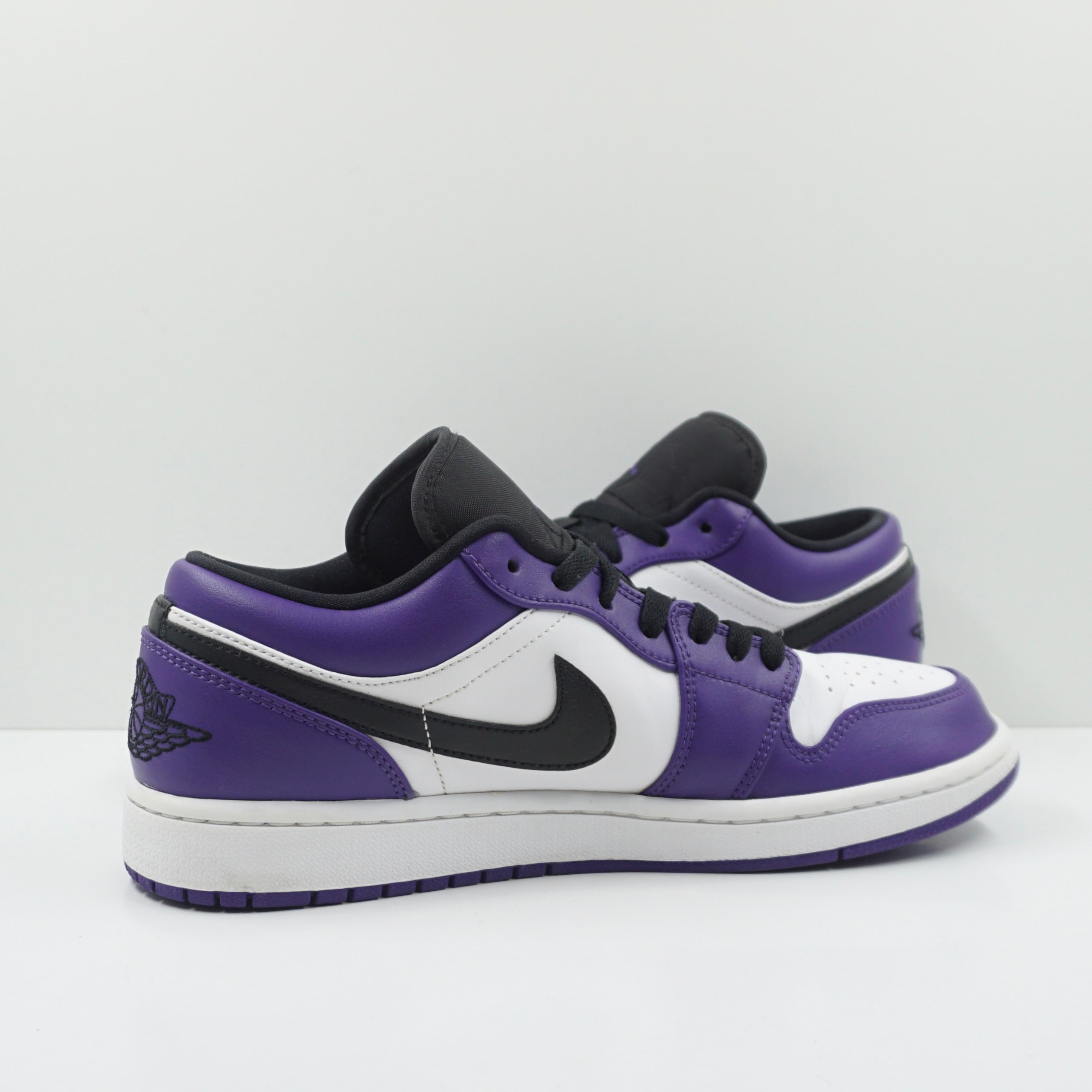 Jordan 1 Low Court Purple White