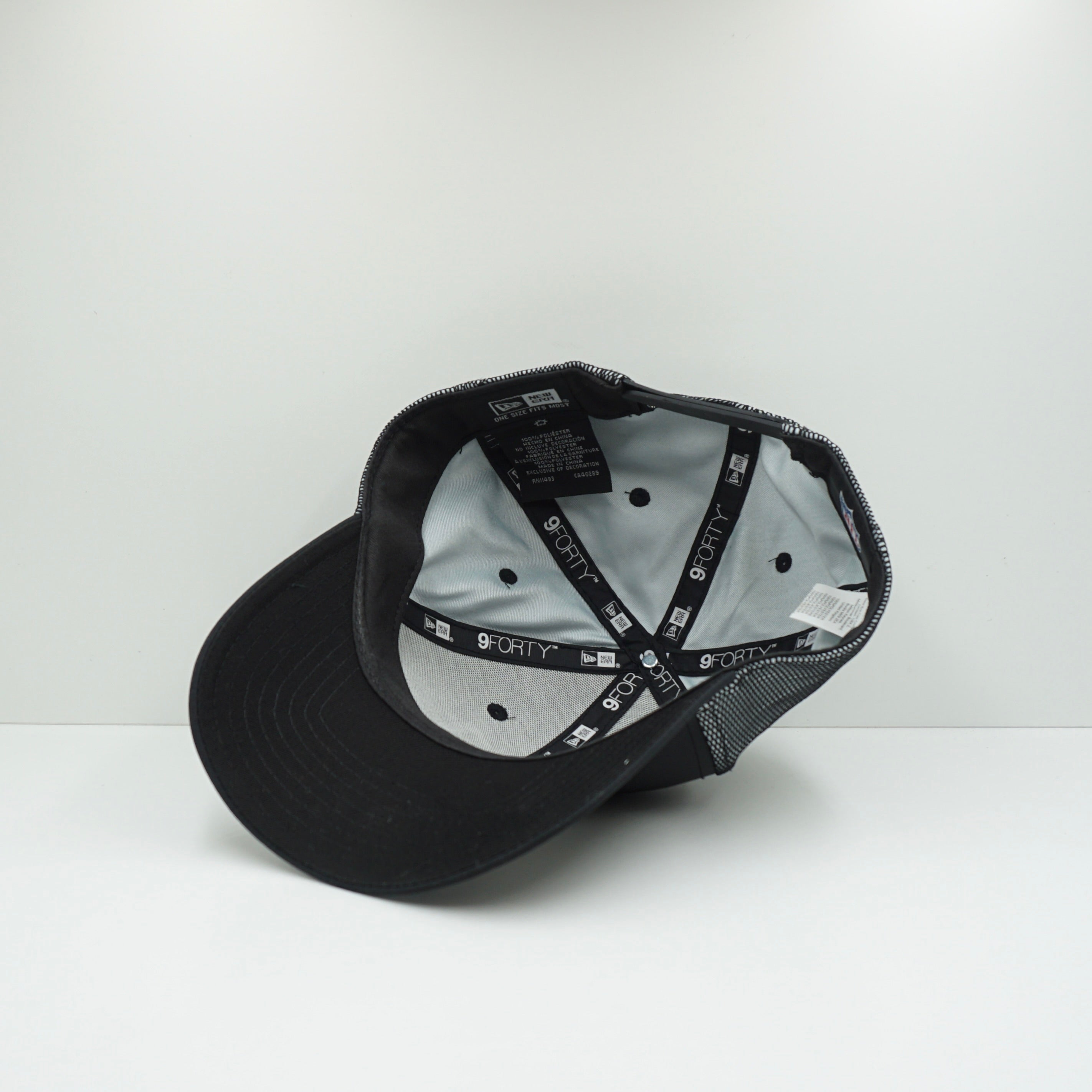 New Era Raiders Black Mesh Snapback