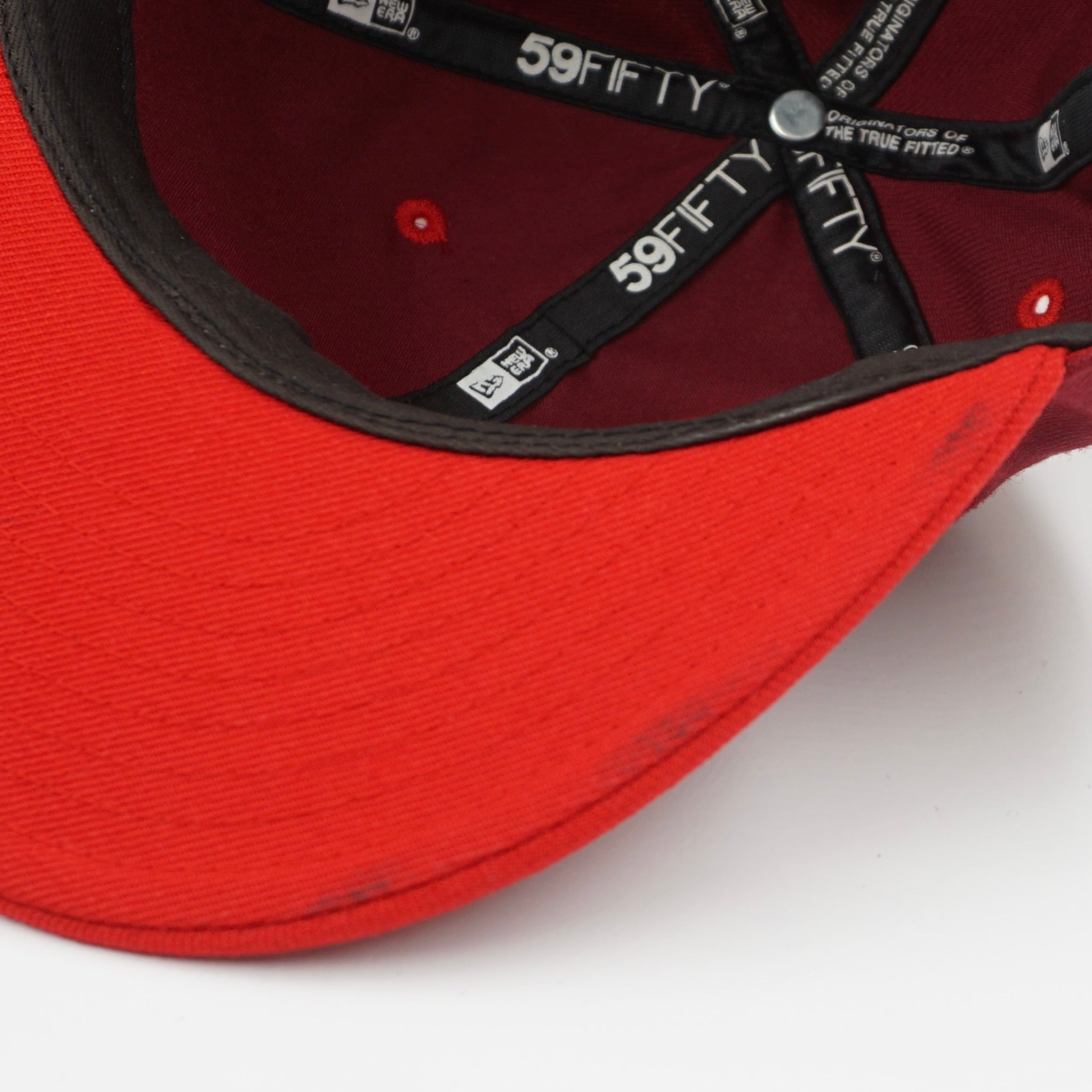 New Era The Hundreds Red Burgundy Fitted Cap