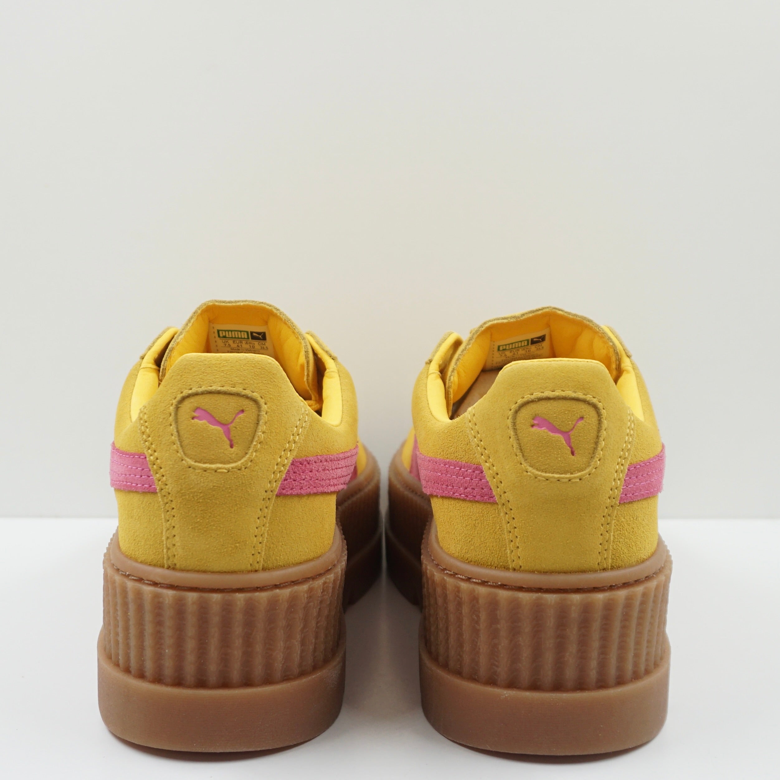 Puma Cleated Creeper Rihanna Fenty Suede Lemon (W)
