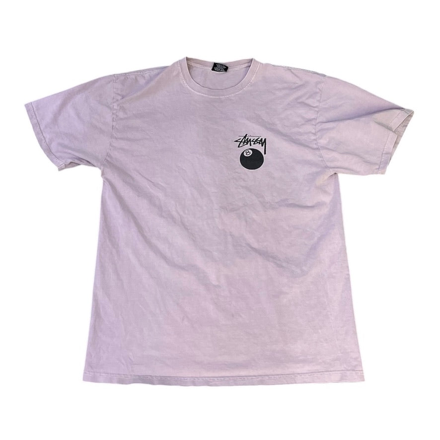 Stussy Lilac 8-Ball Tshirt