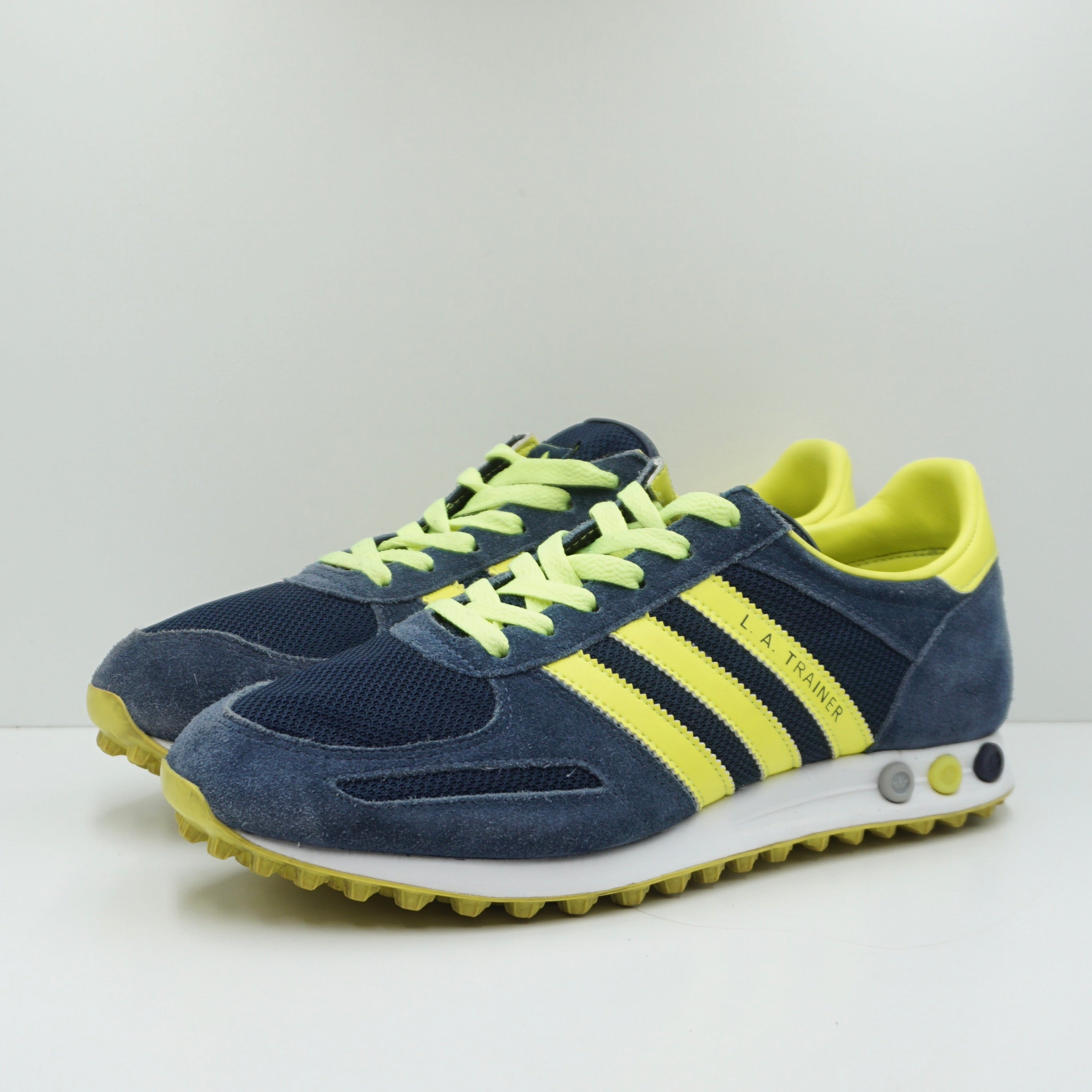 Adidas L.A. Trainer Navy Yellow