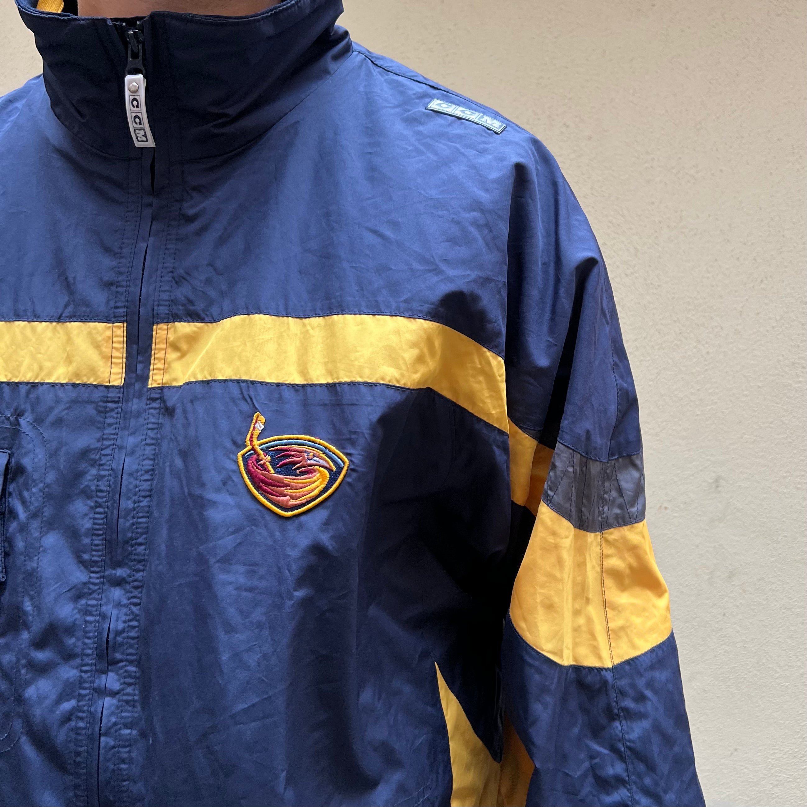 CCM NHL Atlanta Thrasher Navy Jacket