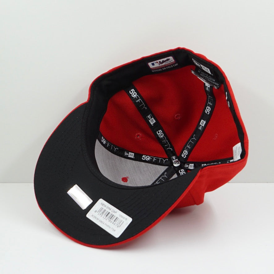 New Era Philadelphia Phillies Red On Field Fitted Cap