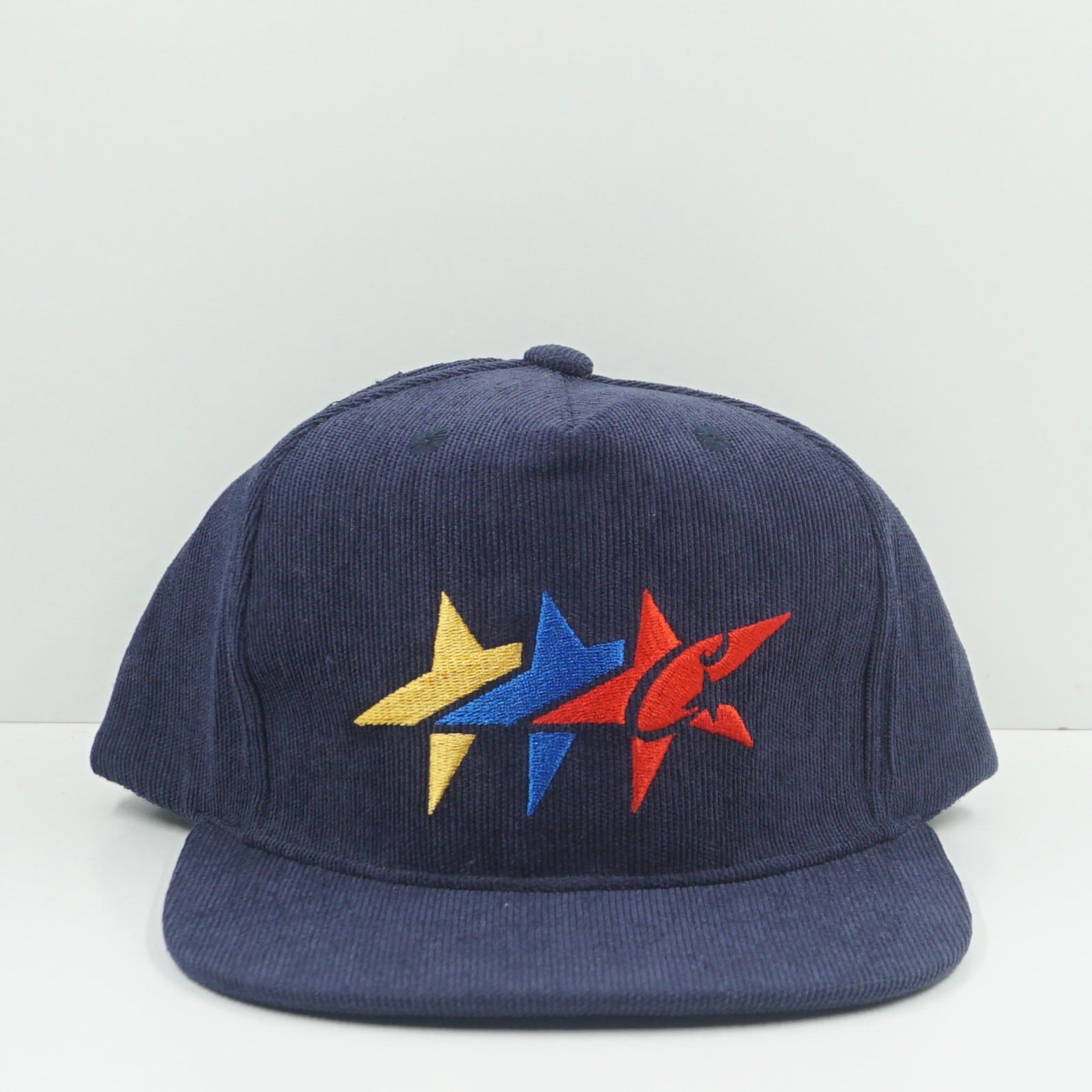 Corteiz C-Star Corduroy Navy Trucker Cap