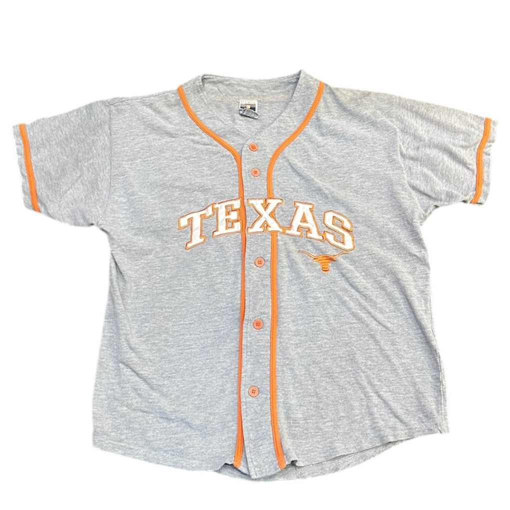 Signal Sport Texas Grey Baseball Jersey