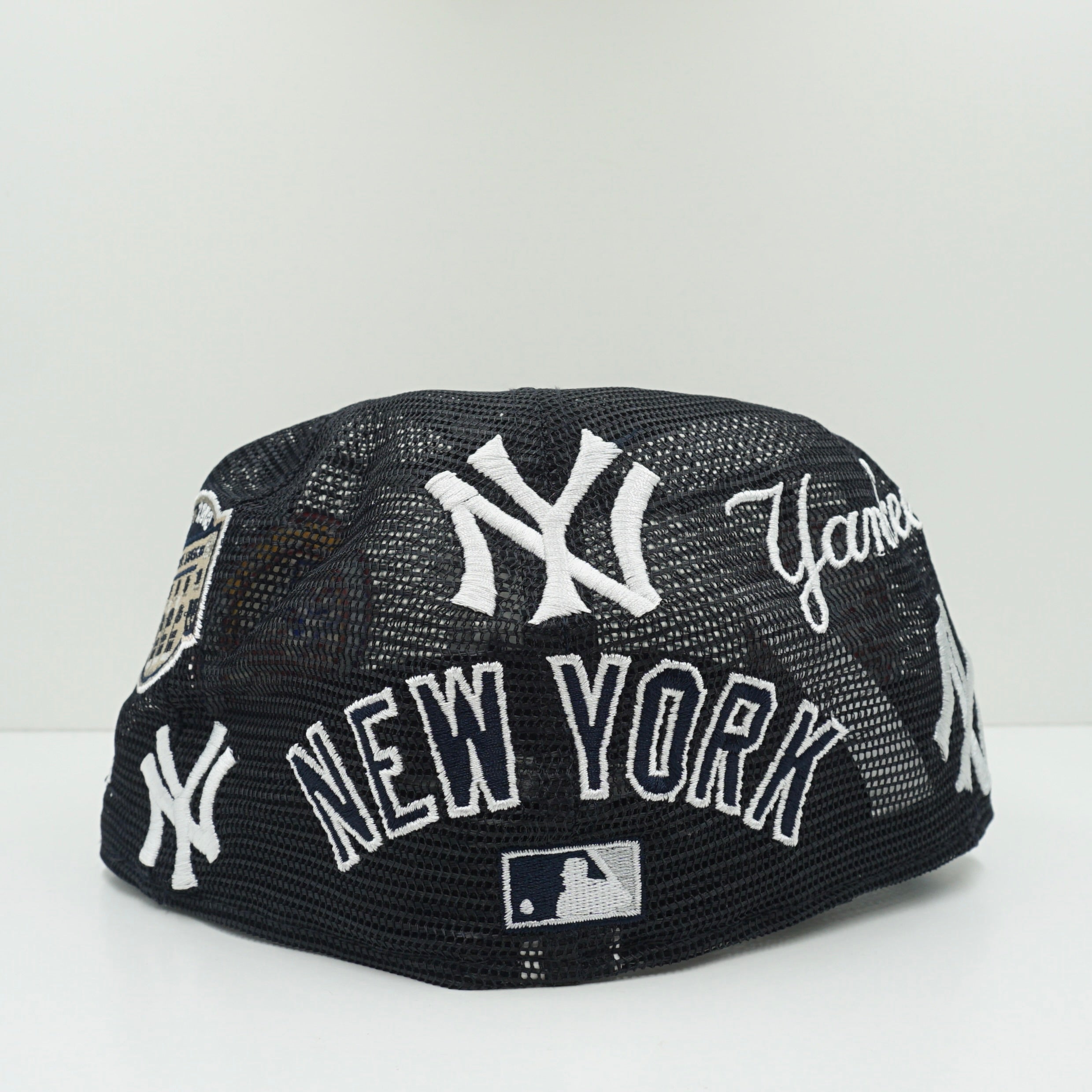 New Era Cooperstown New York Yankees Full Mesh Multi Logo Fitted Cap