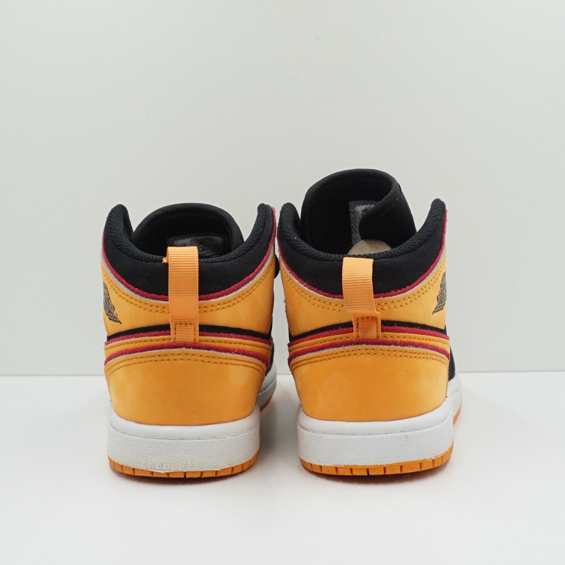 Jordan 1 Black Vivid Orange (PS)