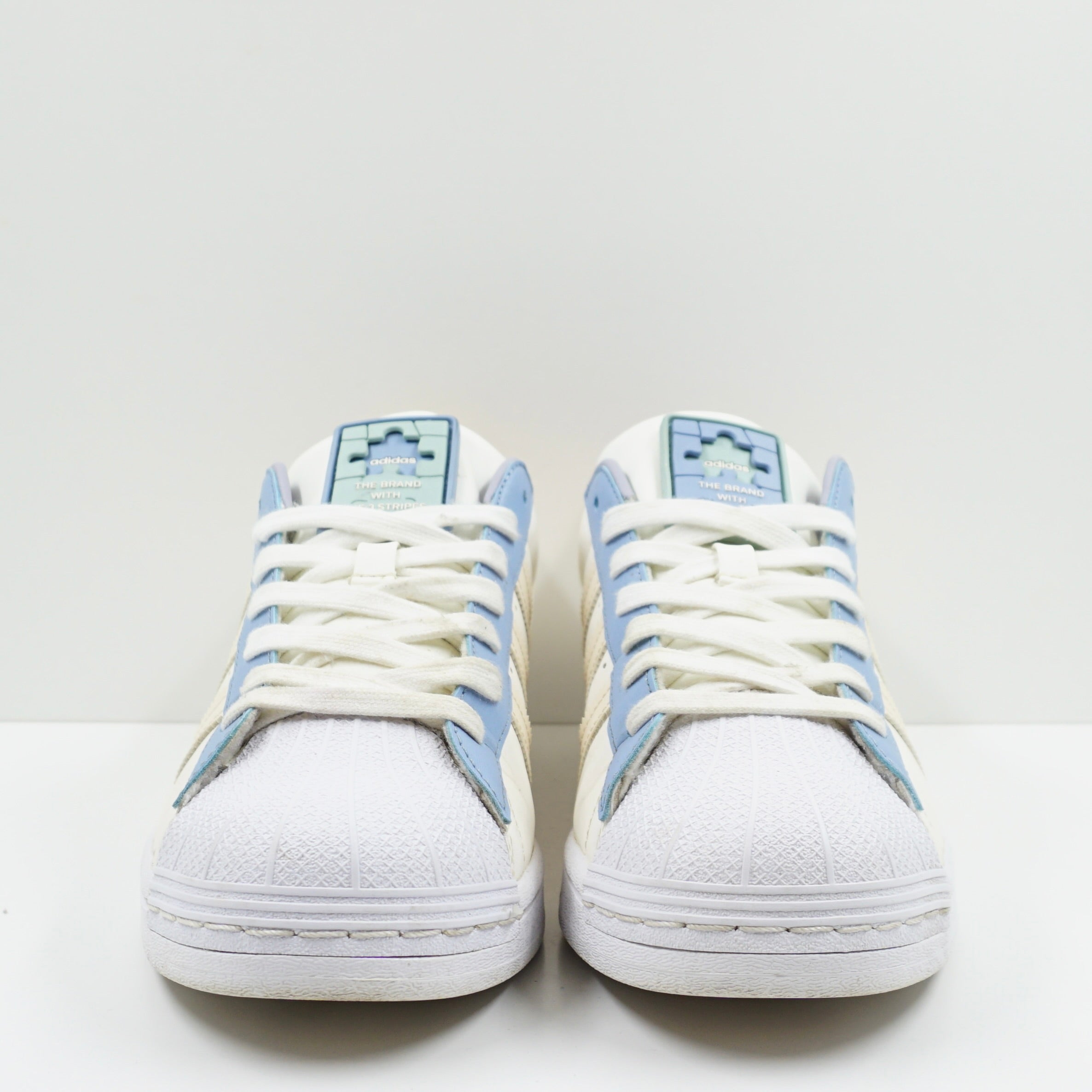 Adidas Superstar Puzzle Off White Ecru Tint