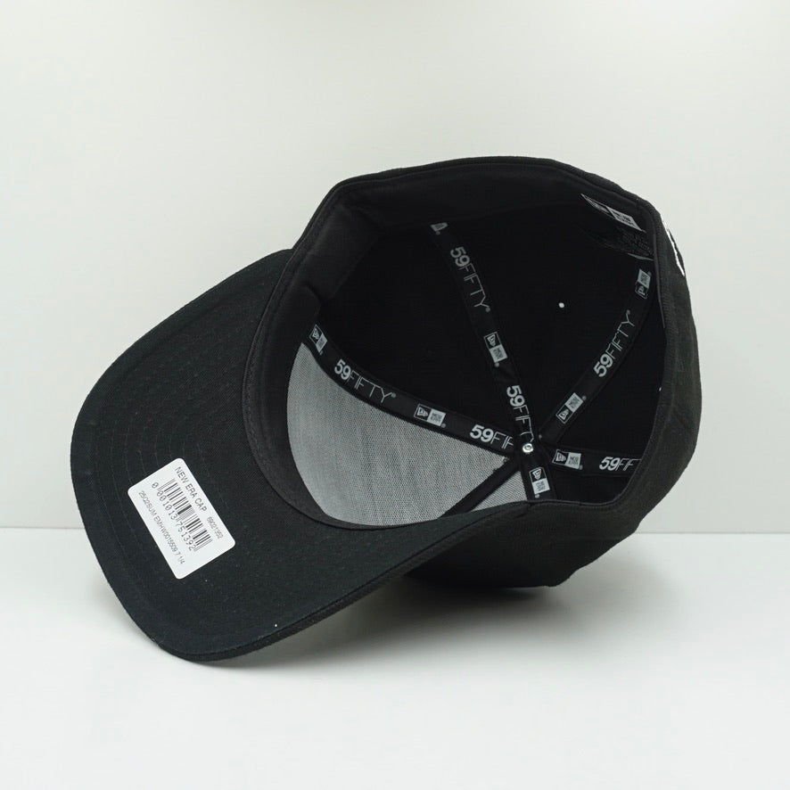 New Era White Logo A-Frame Fitted Cap