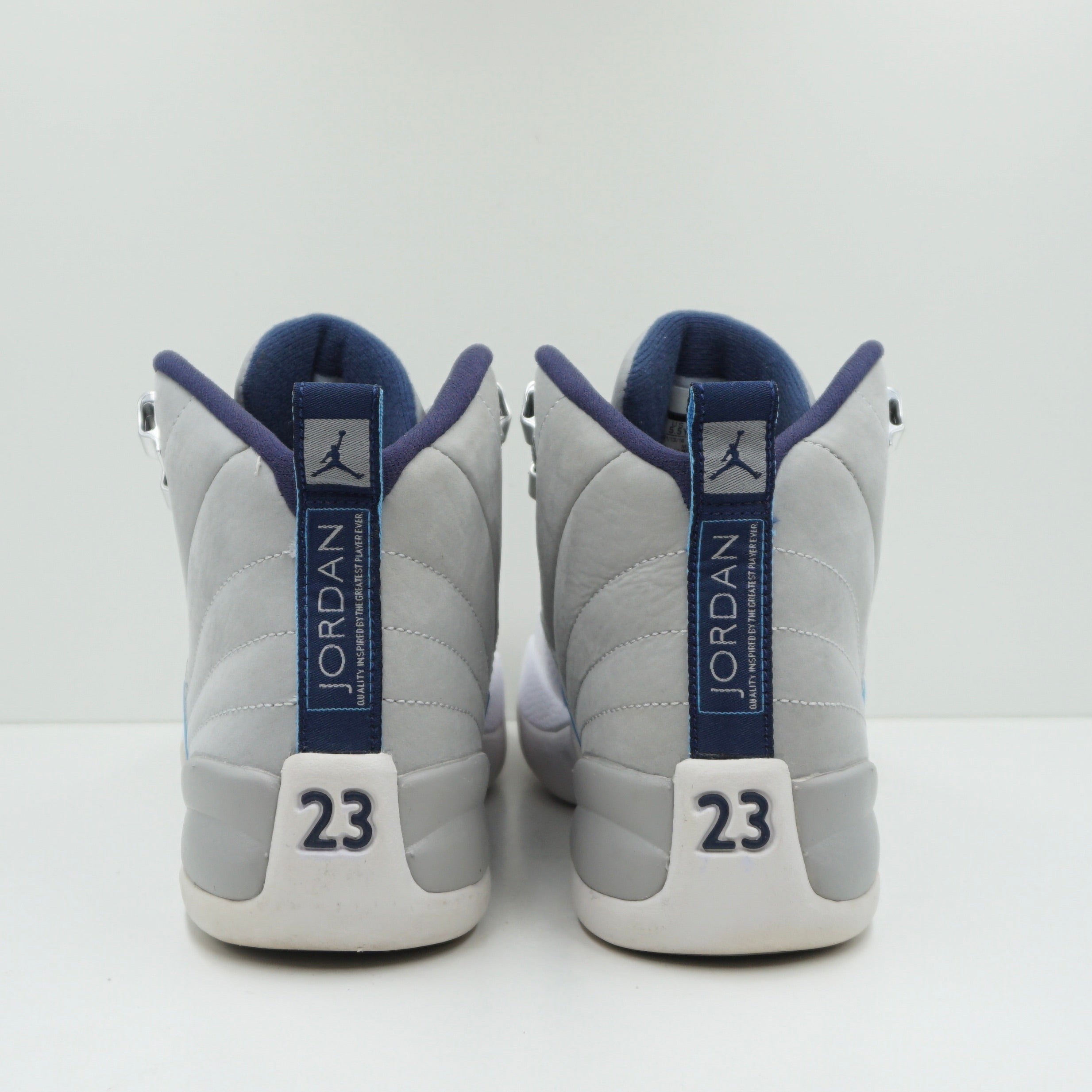 Jordan 12 Retro Grey University Blue (GS)