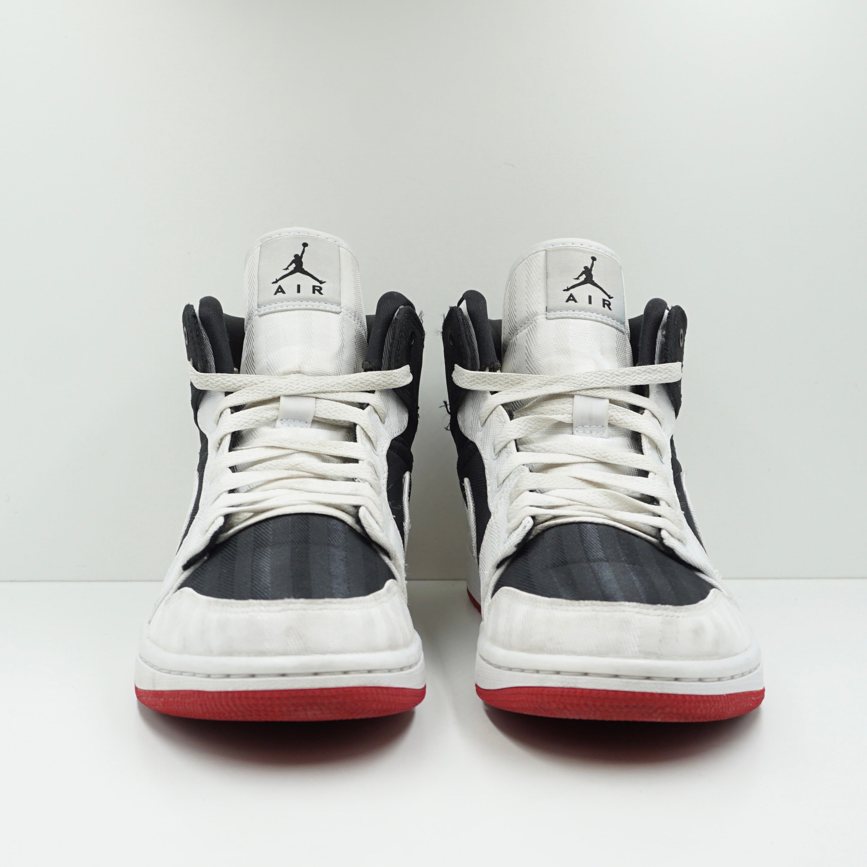 Jordan 1 Mid SE Utility Canvas White Black Gym Red (W)