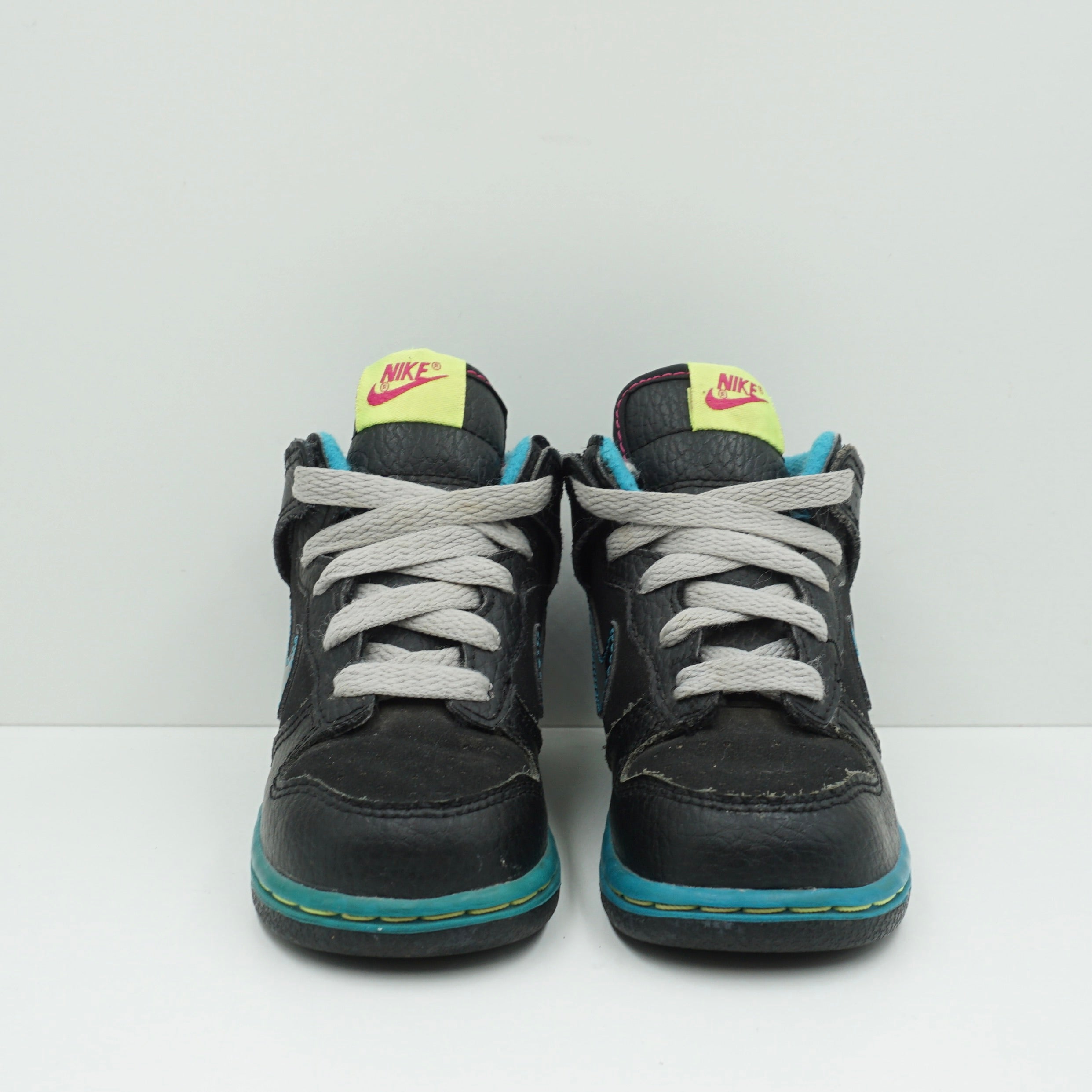 Nike Dunk High Black Fireberry Toddler
