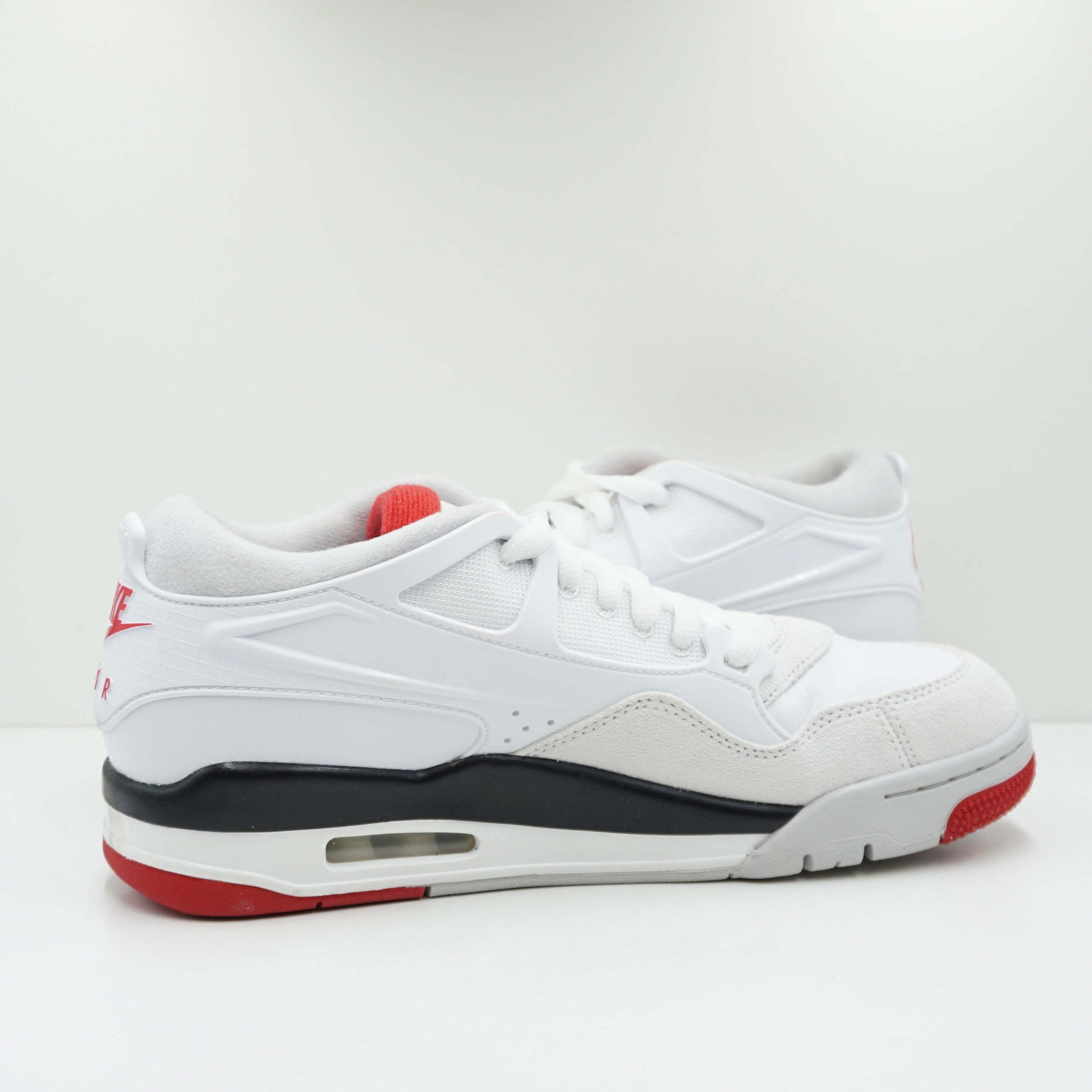 Jordan 4 RM White Fire Red