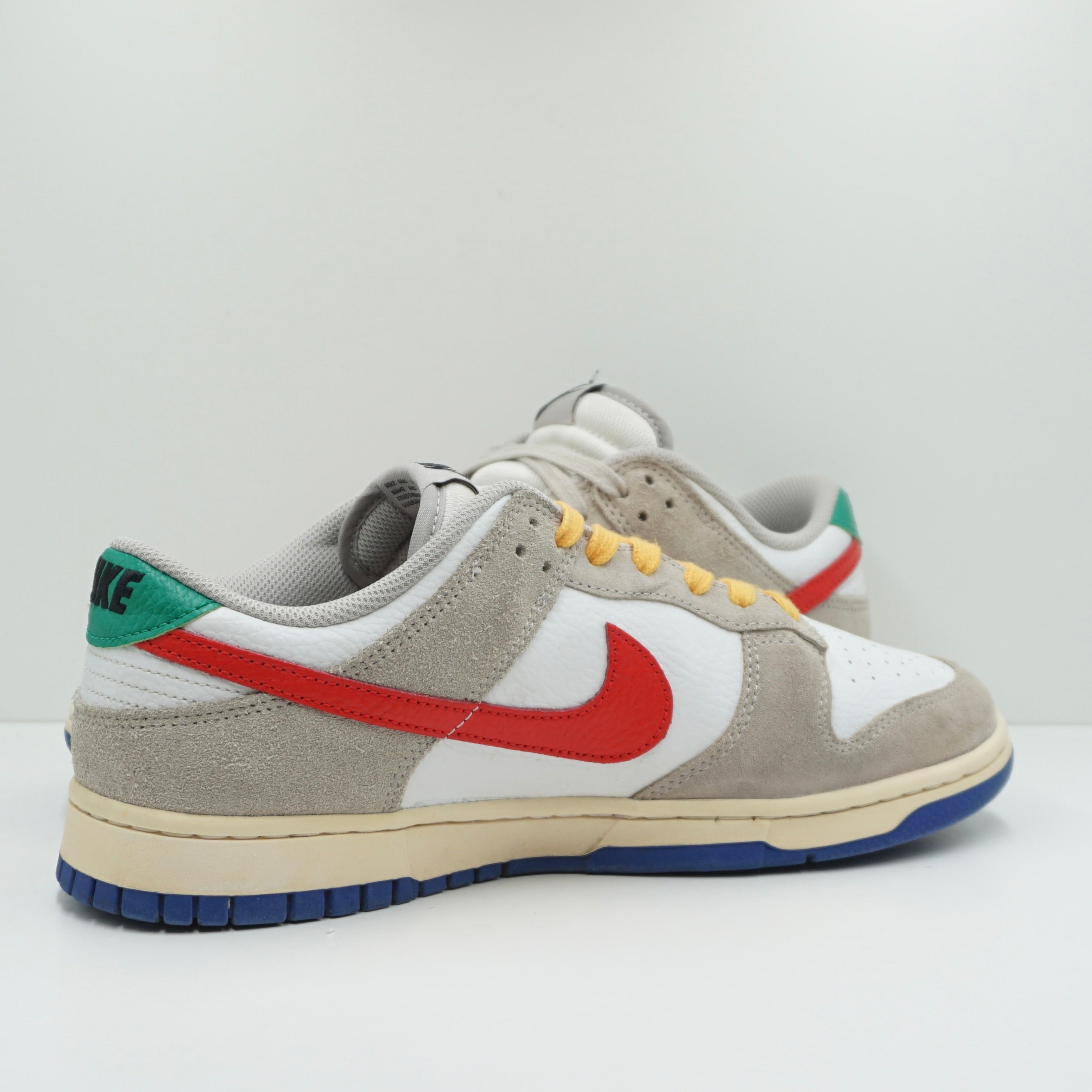 Nike Dunk Low Light Iron Ore Red Blue