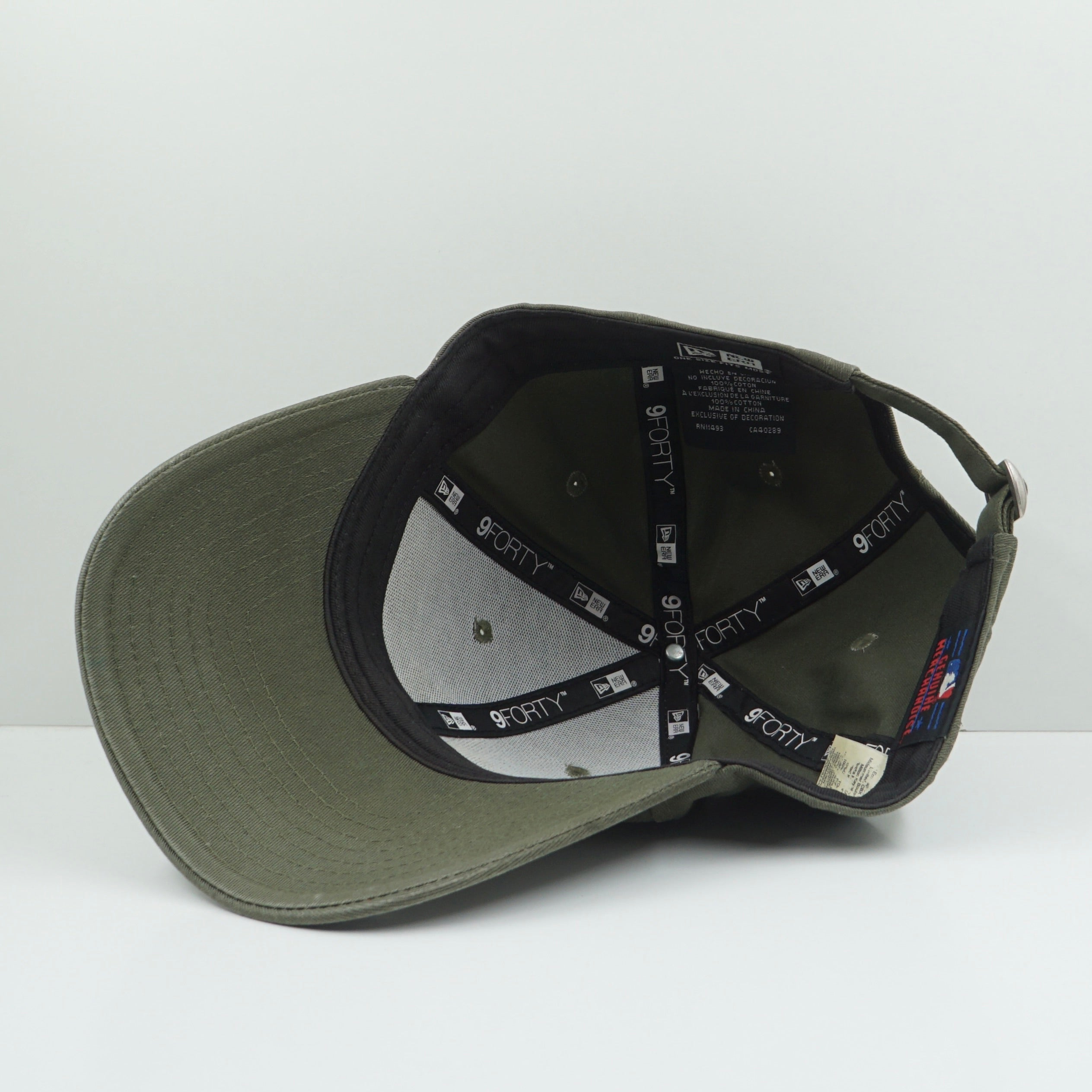 New Era New York Yankees 9Forty Olive Adjustable Cap