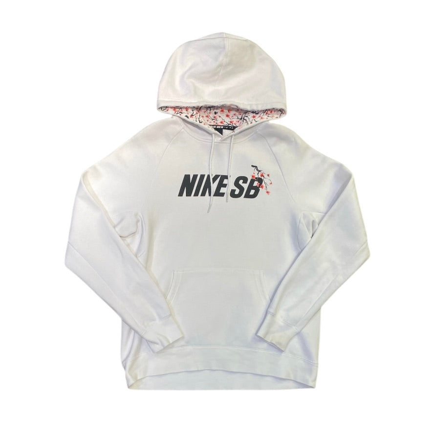 Nike SB Cherry Blossom Hoodie White