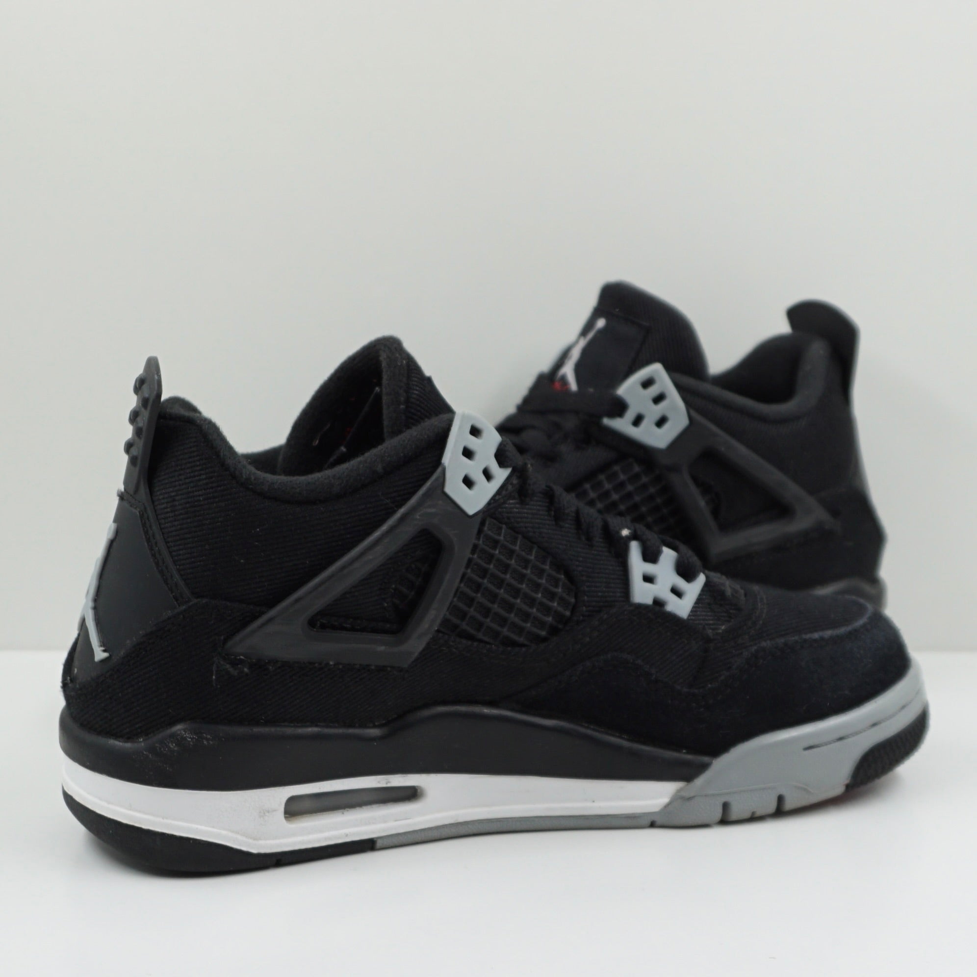 Jordan 4 Retro Black Canvas (GS)