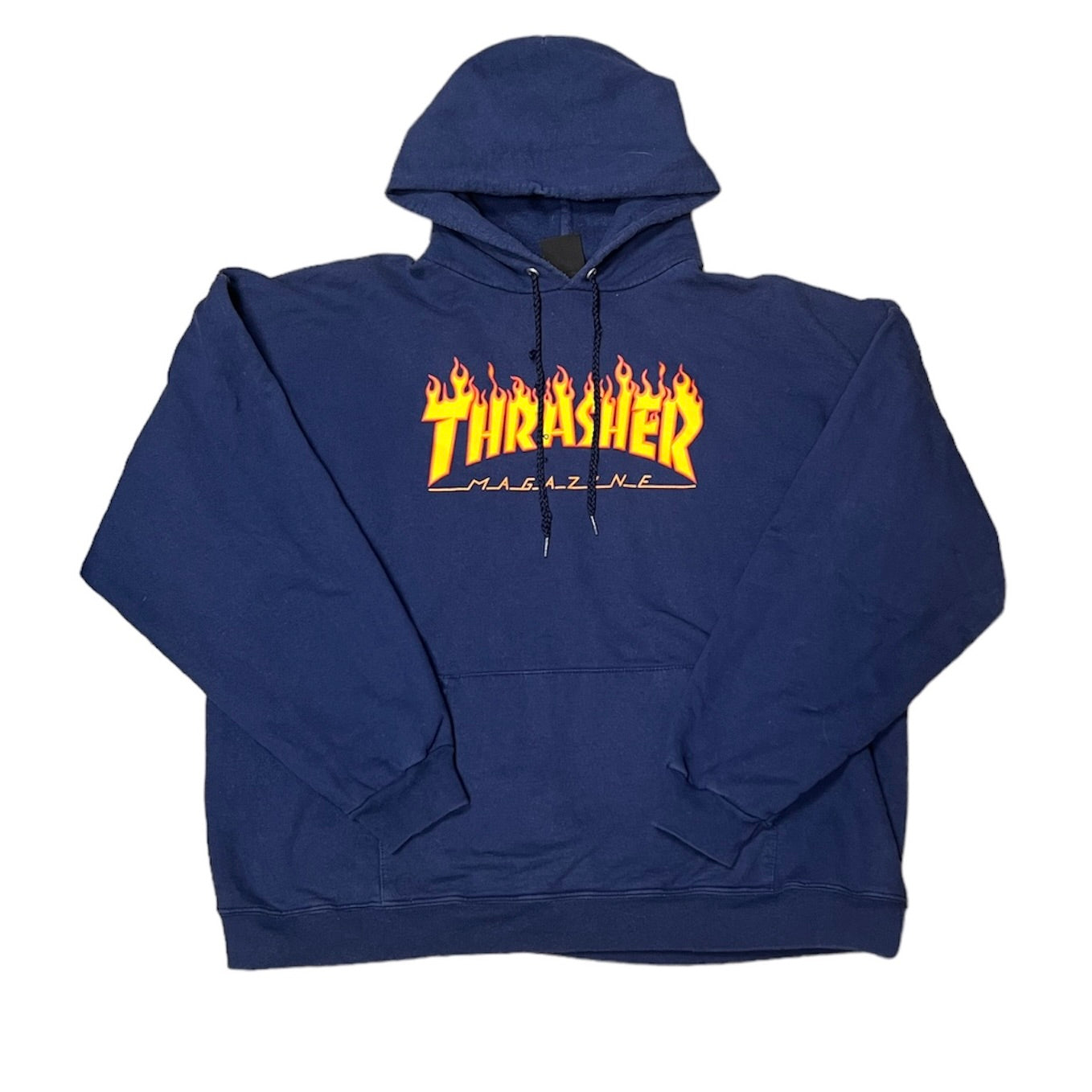 Thrasher Flame Navy Hoodie