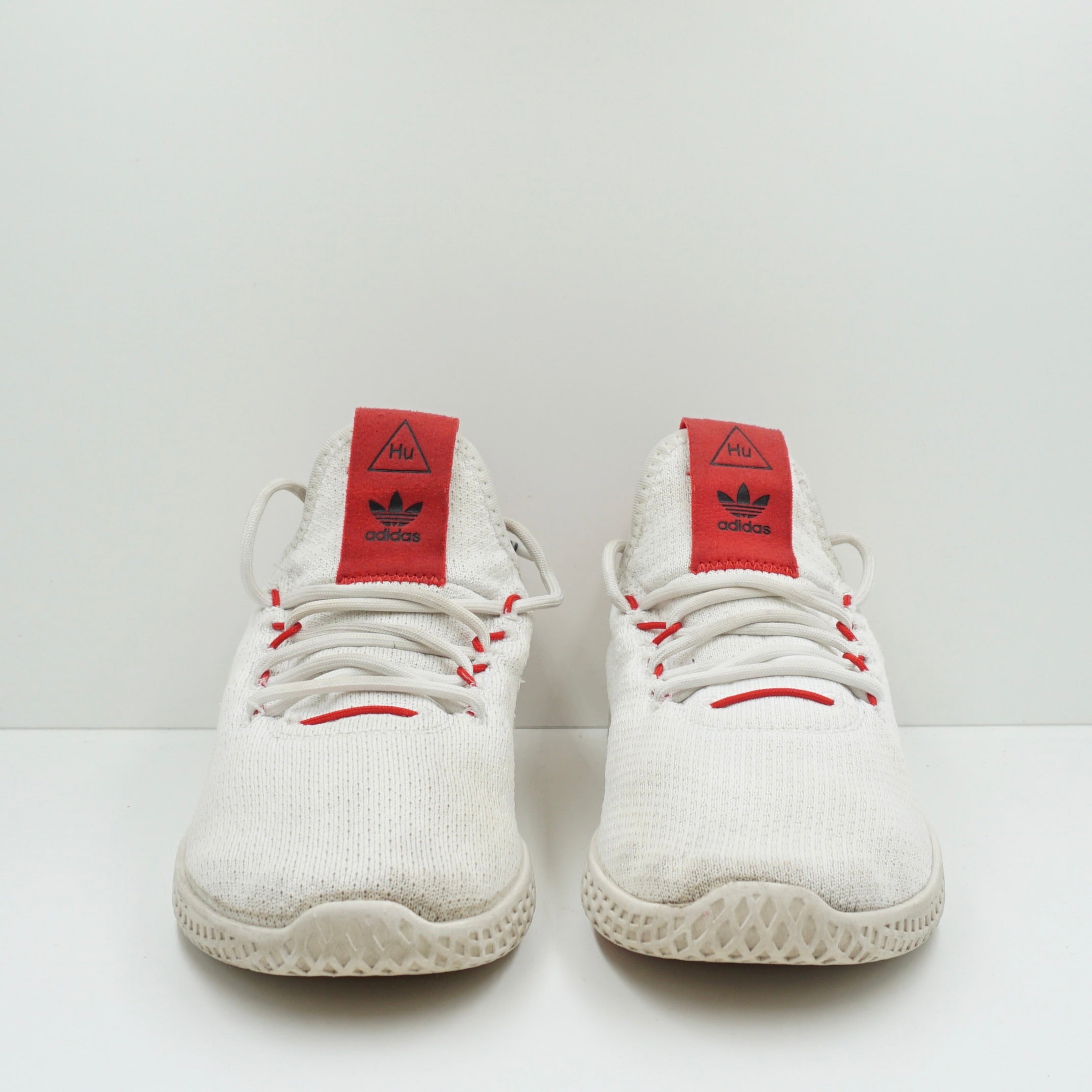 Adidas Tennis Hu Pharrell White Scarlet