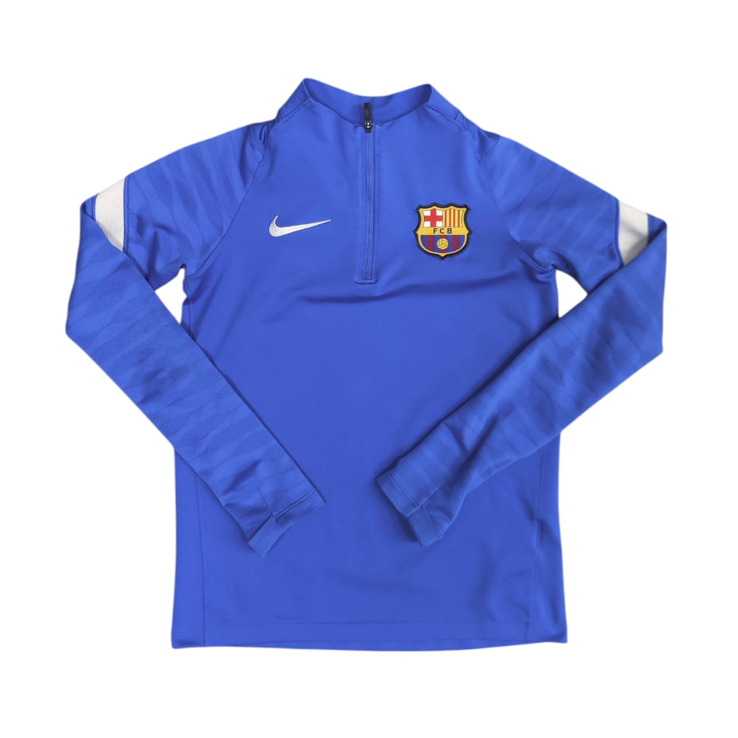 Nike FC Barcelona 2021/2022 Football Blue Long Sleeve (Youth)