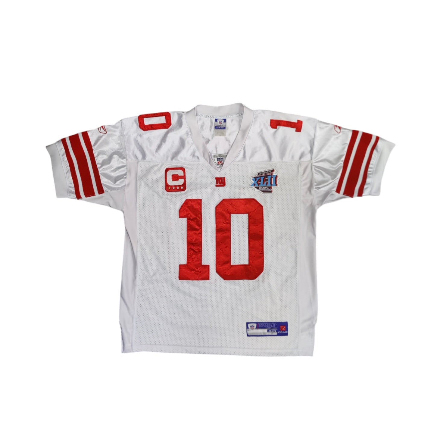 New York Giants Superbowl XLii Edition Eli Manning 10 Jersey
