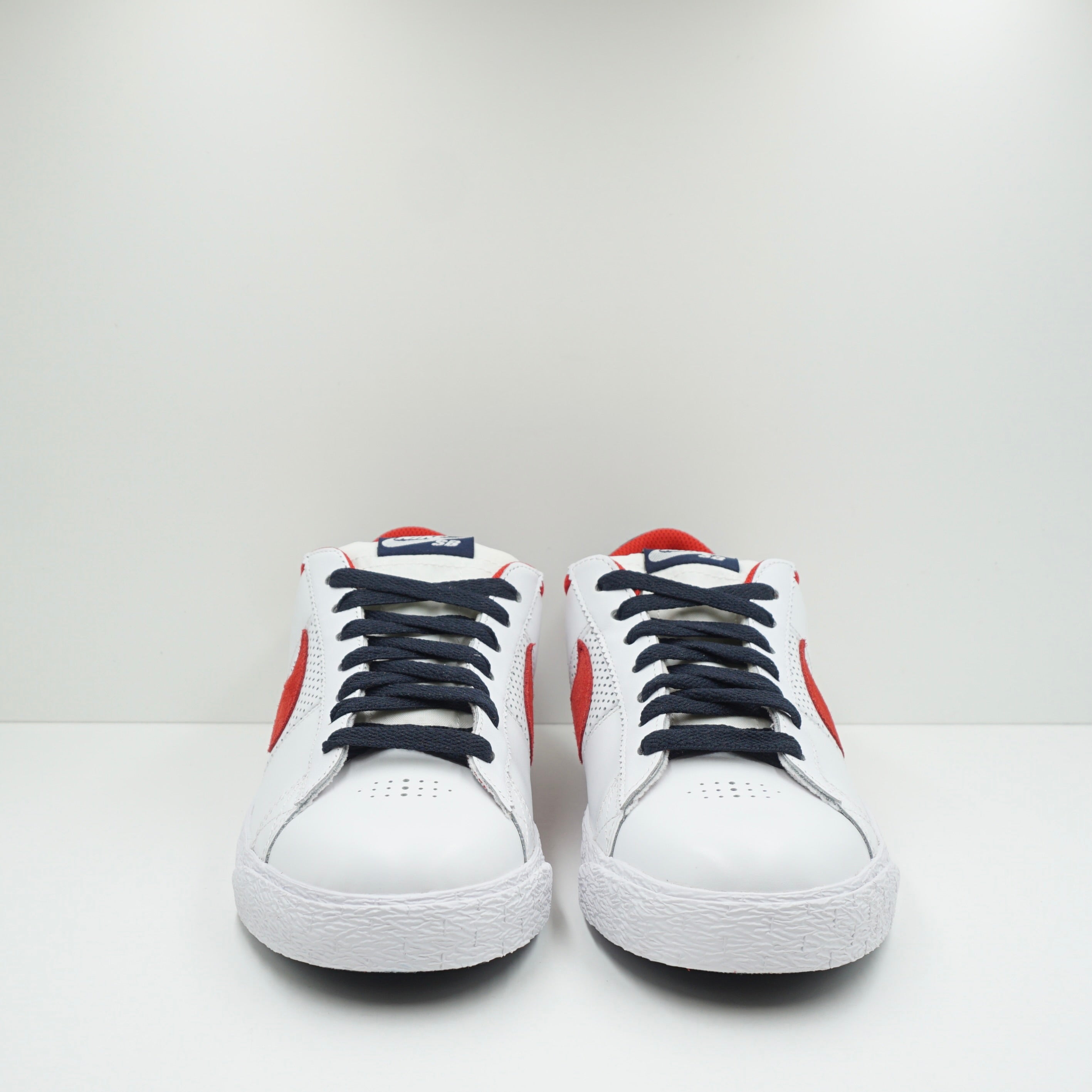 Nike SB Blazer Low PRM White Sport Red