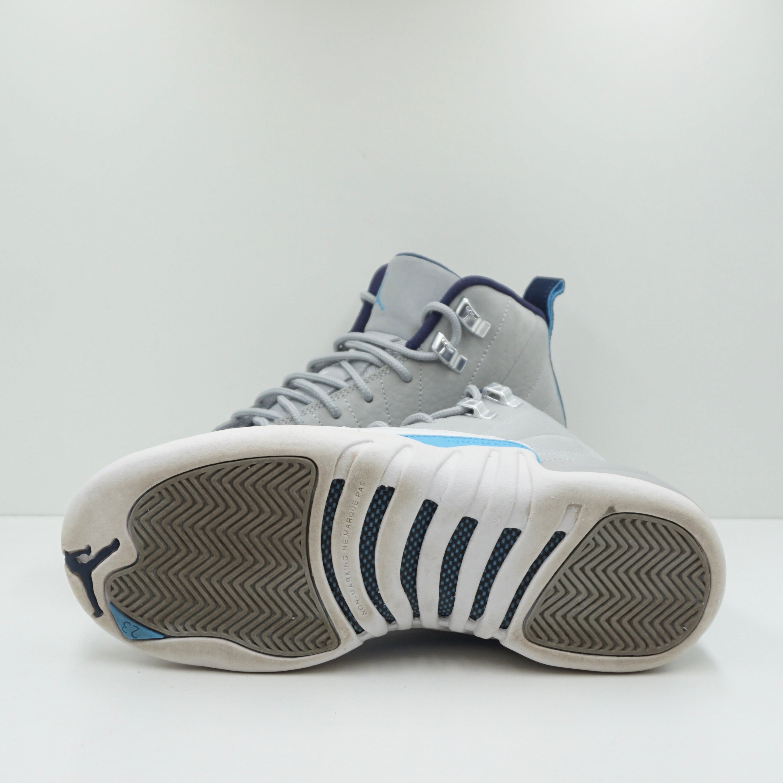 Jordan 12 Retro Grey University Blue (GS)