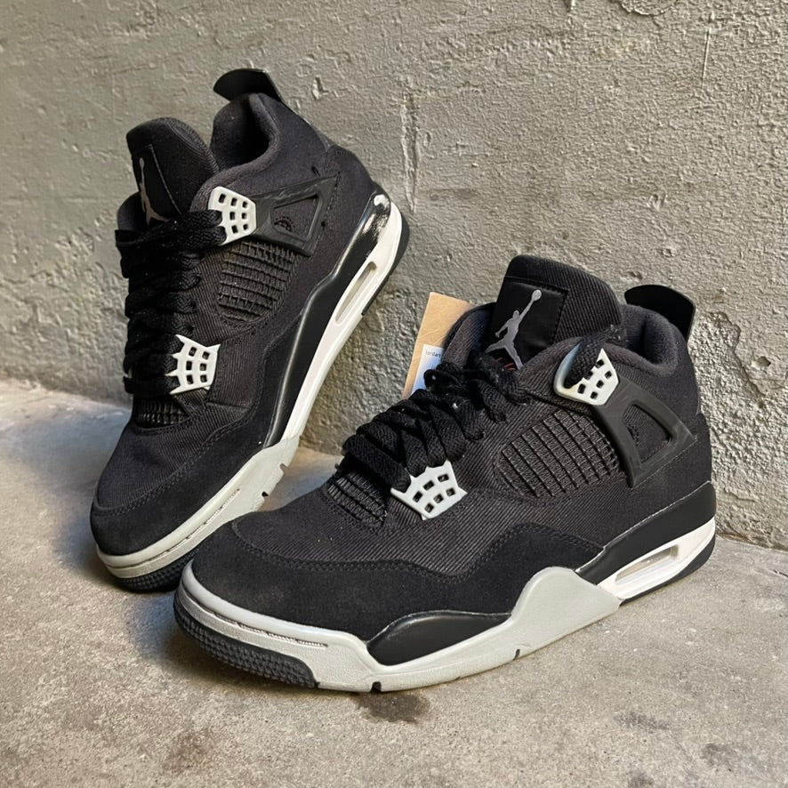 Jordan 4 Retro SE Black Canvas