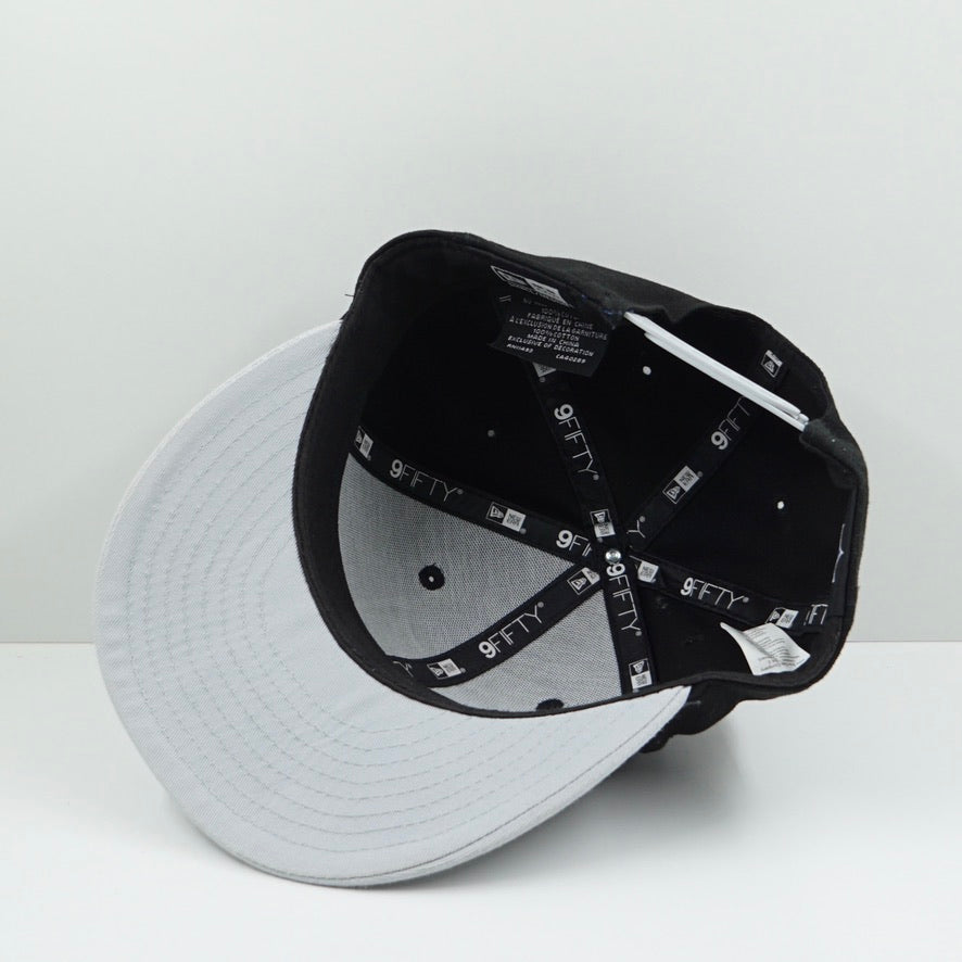 New Era Las Vegas Raiders NFL Black Silver Snapback Cap