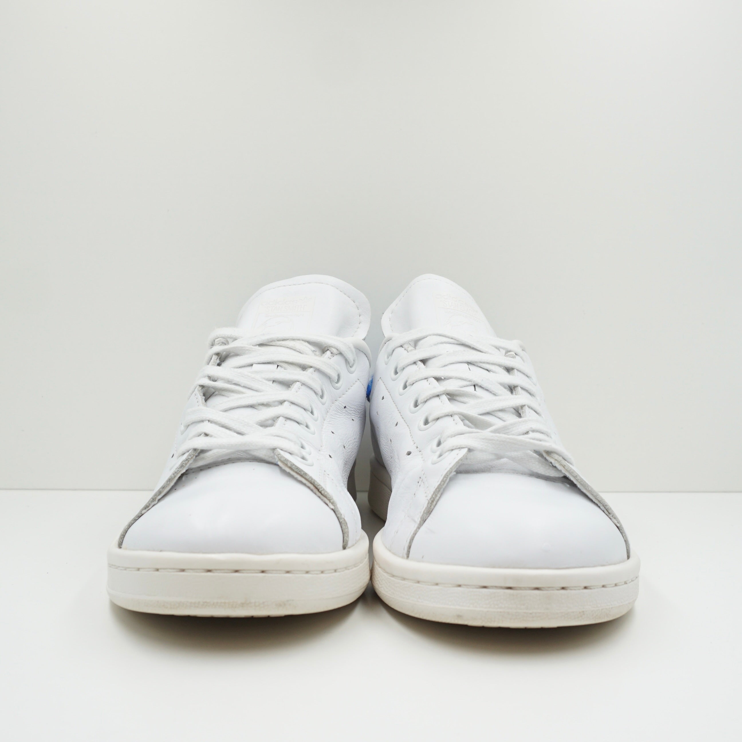 Adidas Stan Smith Blue Pony Hair Vintage White (W)